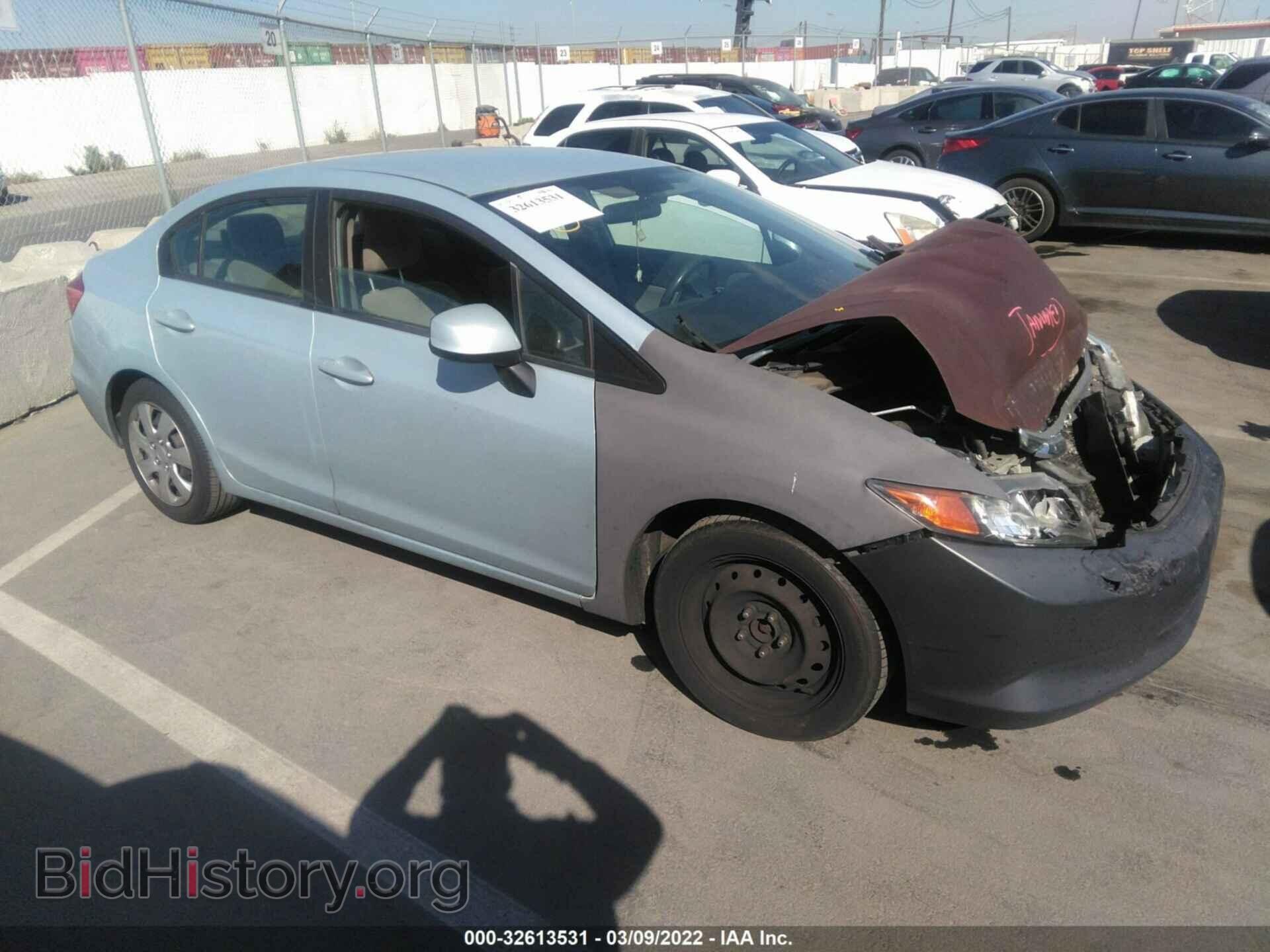 Фотография 19XFB2F5XCE060530 - HONDA CIVIC SDN 2012