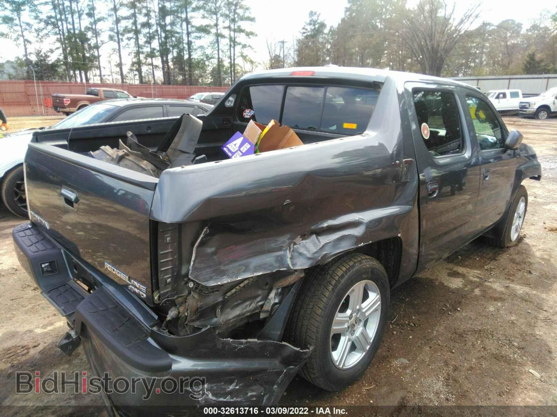 2013 HONDA RIDGELINE - VIN: 5FPYK1F55DB007790 - Фото 4
