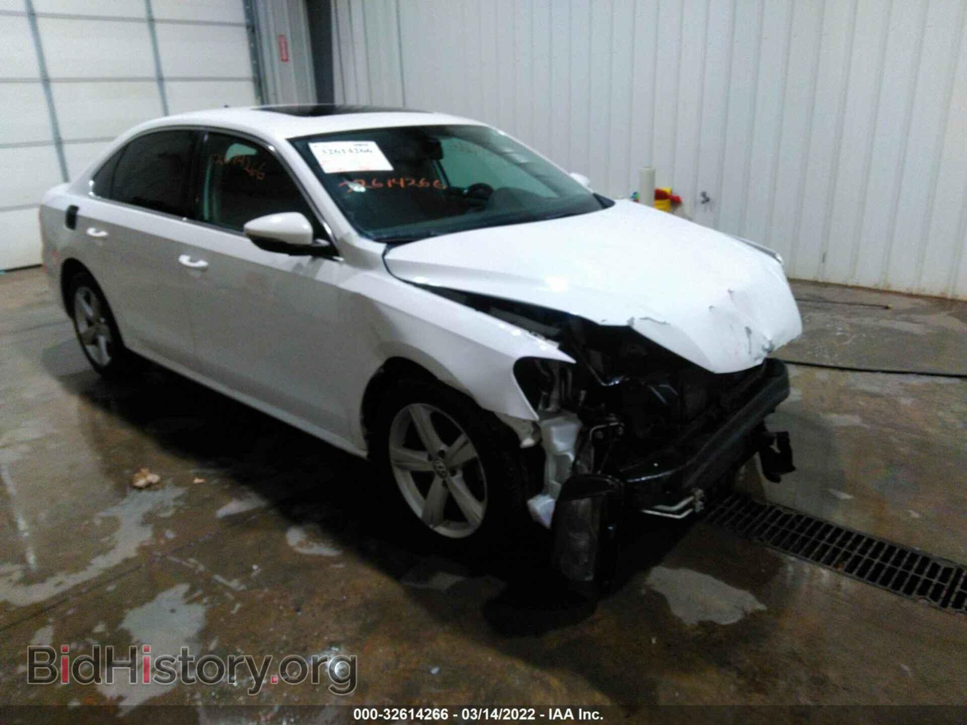 Photo 1VWBP7A31CC071911 - VOLKSWAGEN PASSAT 2012