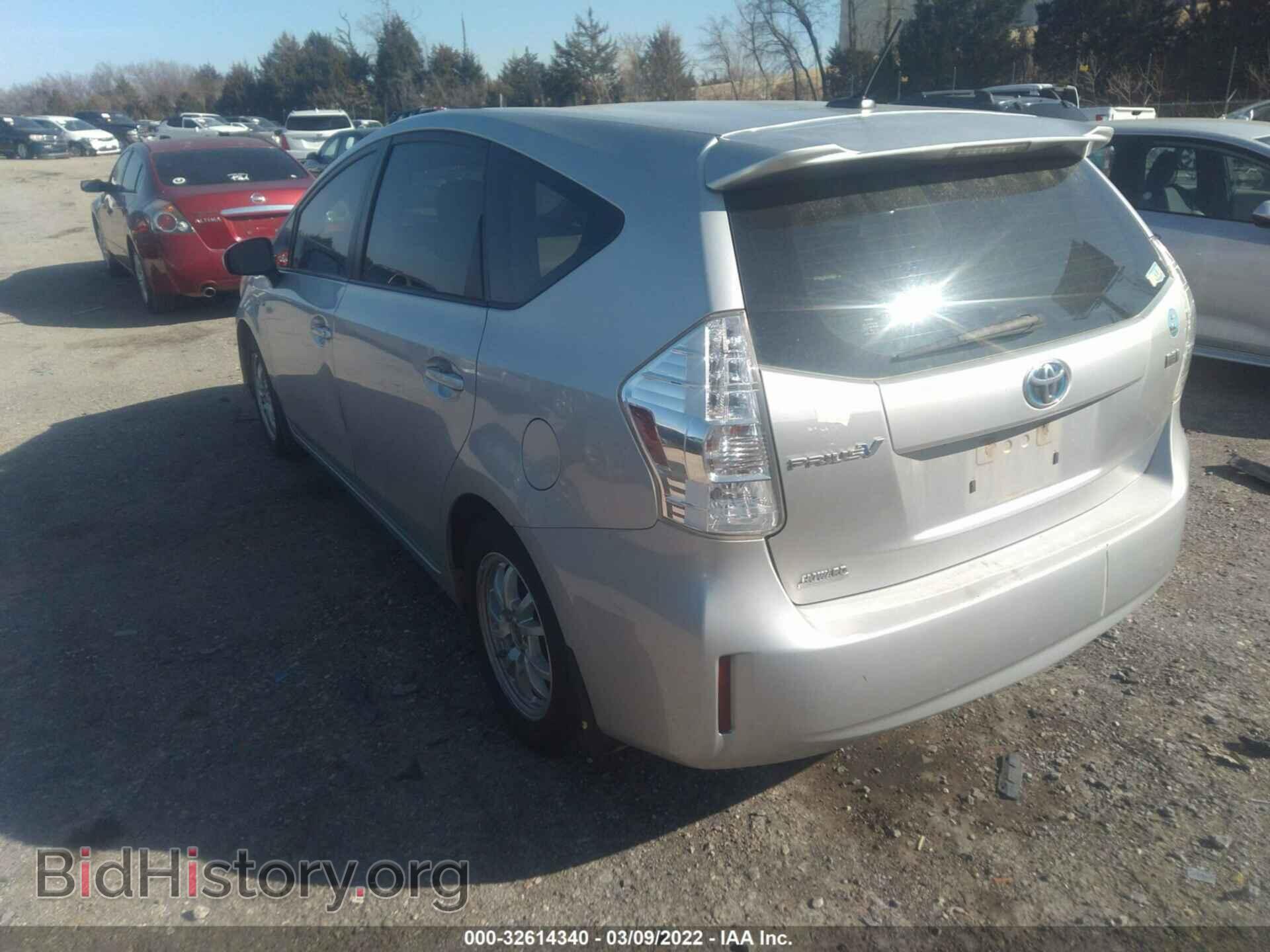 2012 TOYOTA PRIUS V - VIN: JTDZN3EU7C3133850 - Фото 3