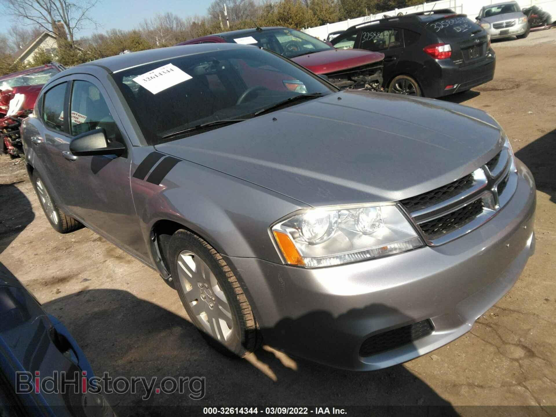 Фотография 1C3CDZAB8DN651038 - DODGE AVENGER 2013