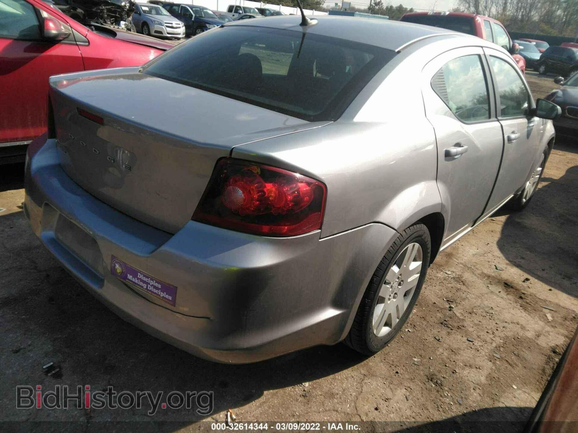 2013 DODGE AVENGER - VIN: 1C3CDZAB8DN651038 - Фото 4
