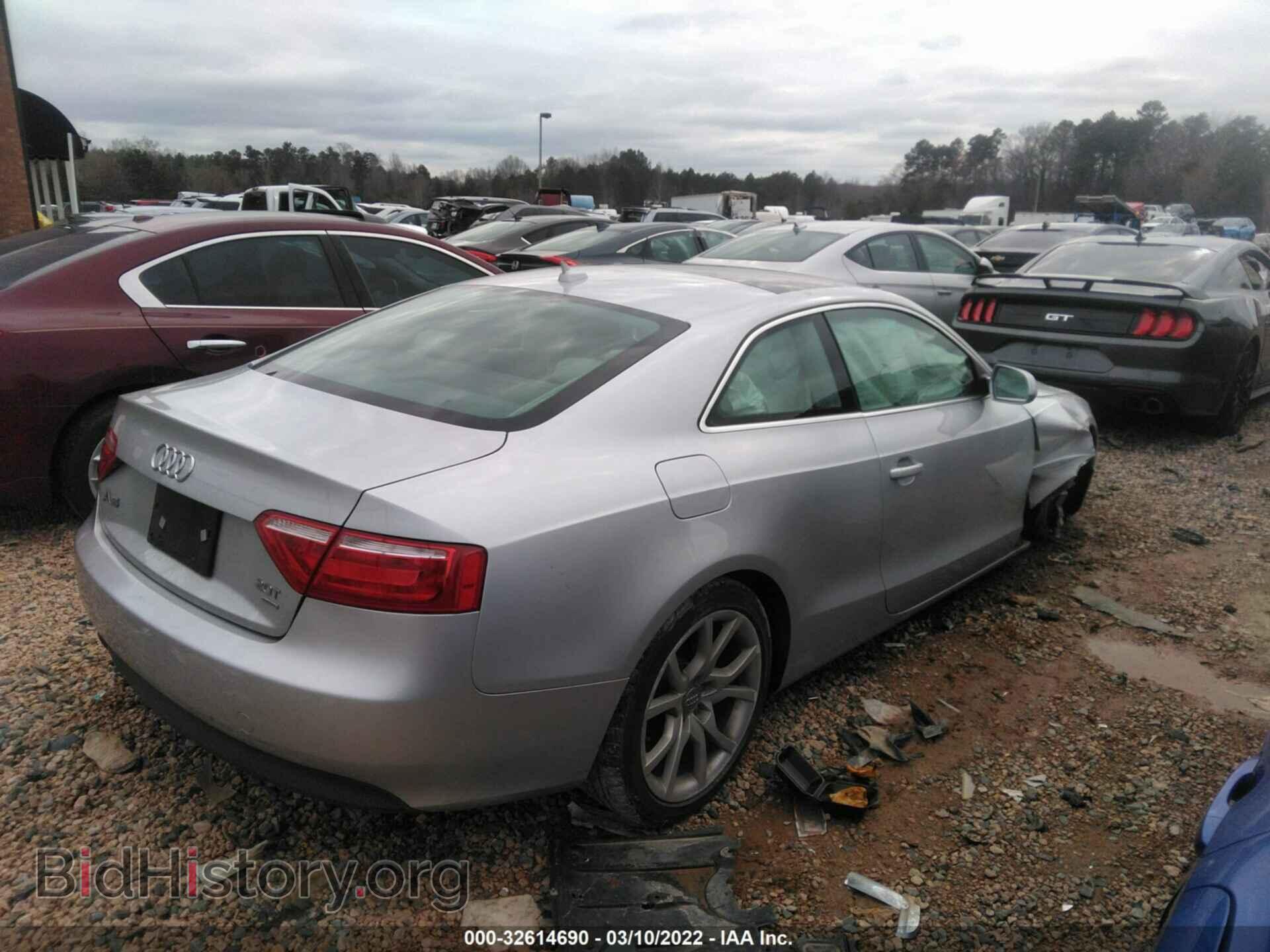 2011 AUDI A5 - VIN: WAUGFAFR6BA043857 - Фото 4