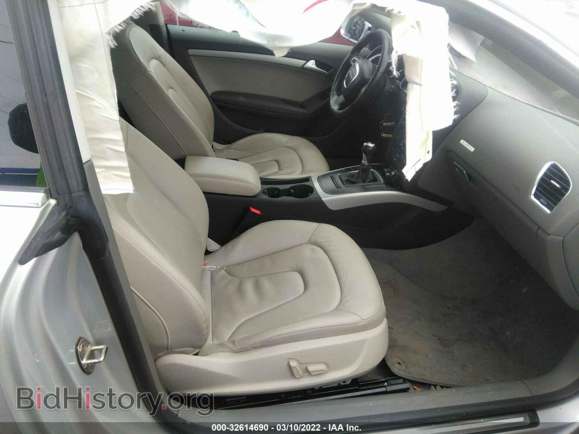 2011 AUDI A5 - VIN: WAUGFAFR6BA043857 - Фото 5