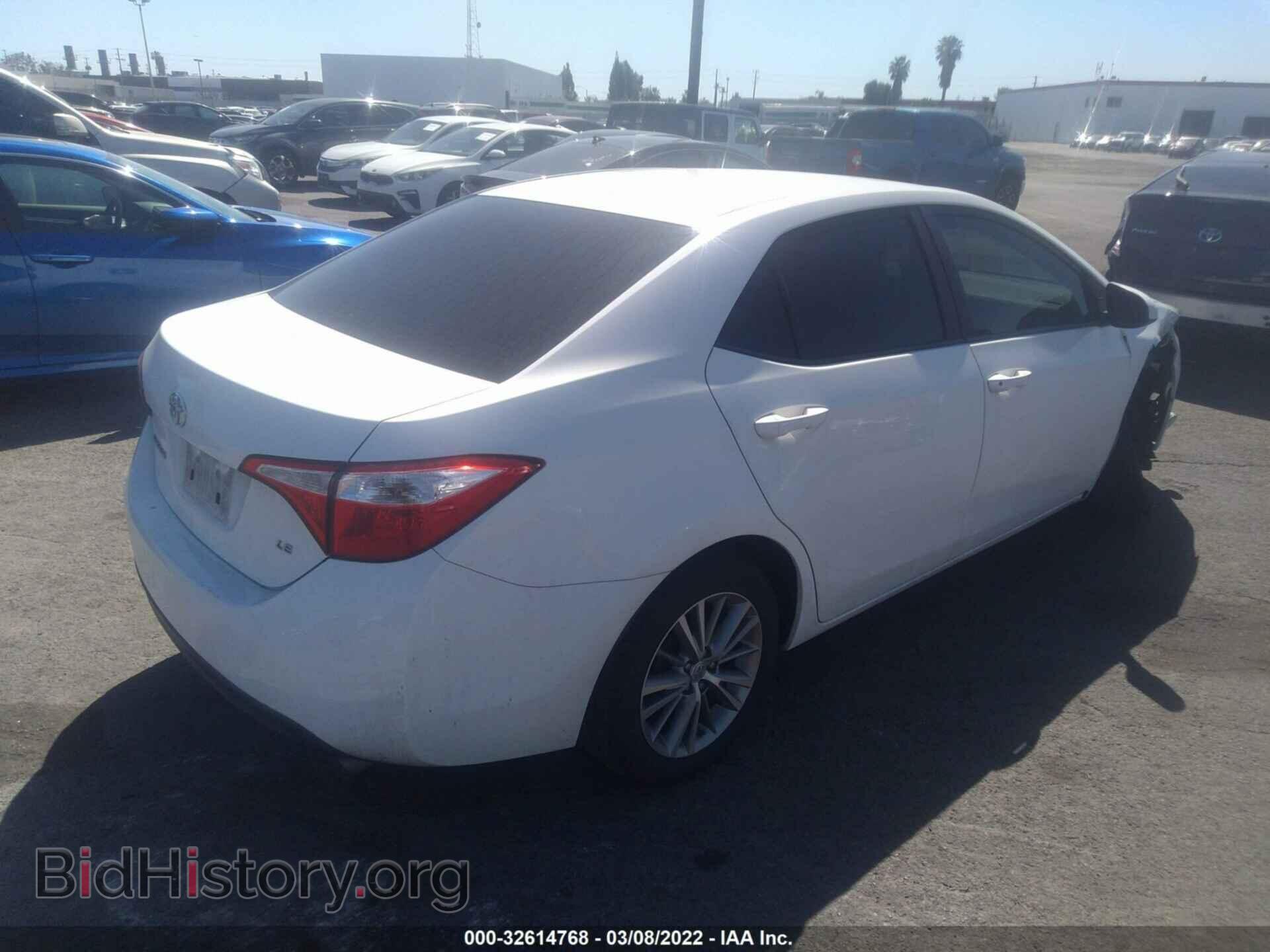 2014 TOYOTA COROLLA - VIN: 5YFBURHE5EP059544 - Фото 4