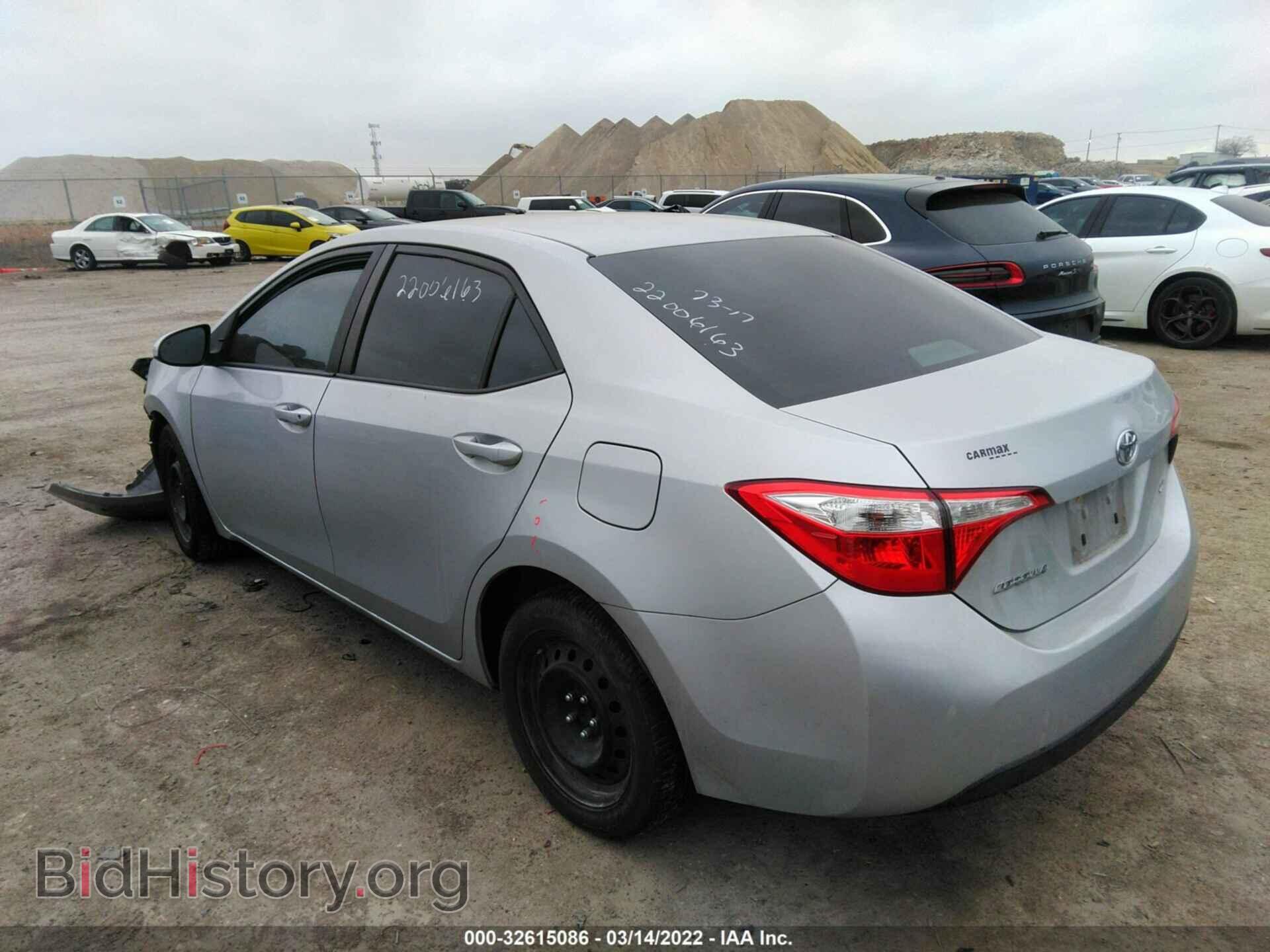 2015 TOYOTA COROLLA - VIN: 2T1BURHEXFC431381 - Photo 3