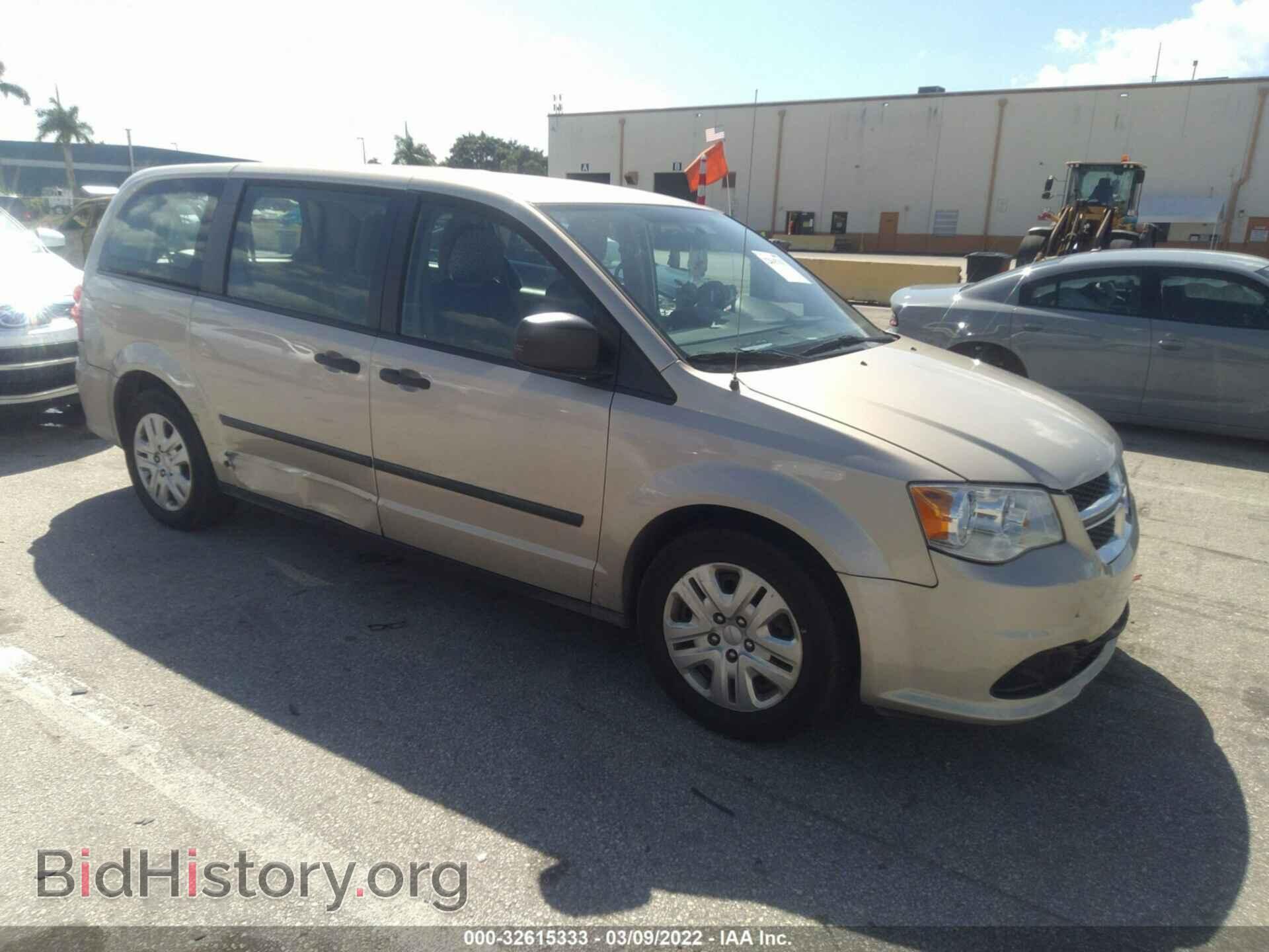 Photo 2C4RDGBG2GR108599 - DODGE GRAND CARAVAN 2016