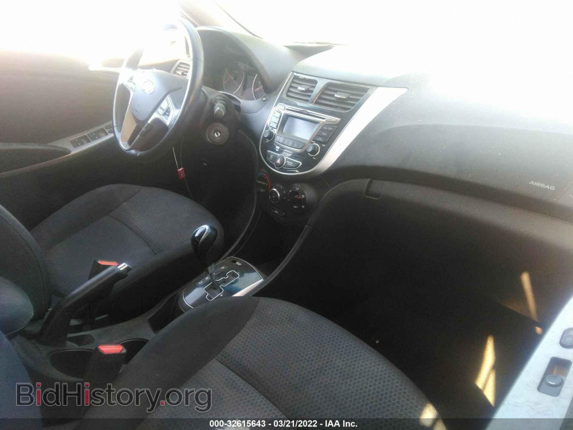 2016 HYUNDAI ACCENT - VIN: KMHCU5AE3GU249335 - Фото 5