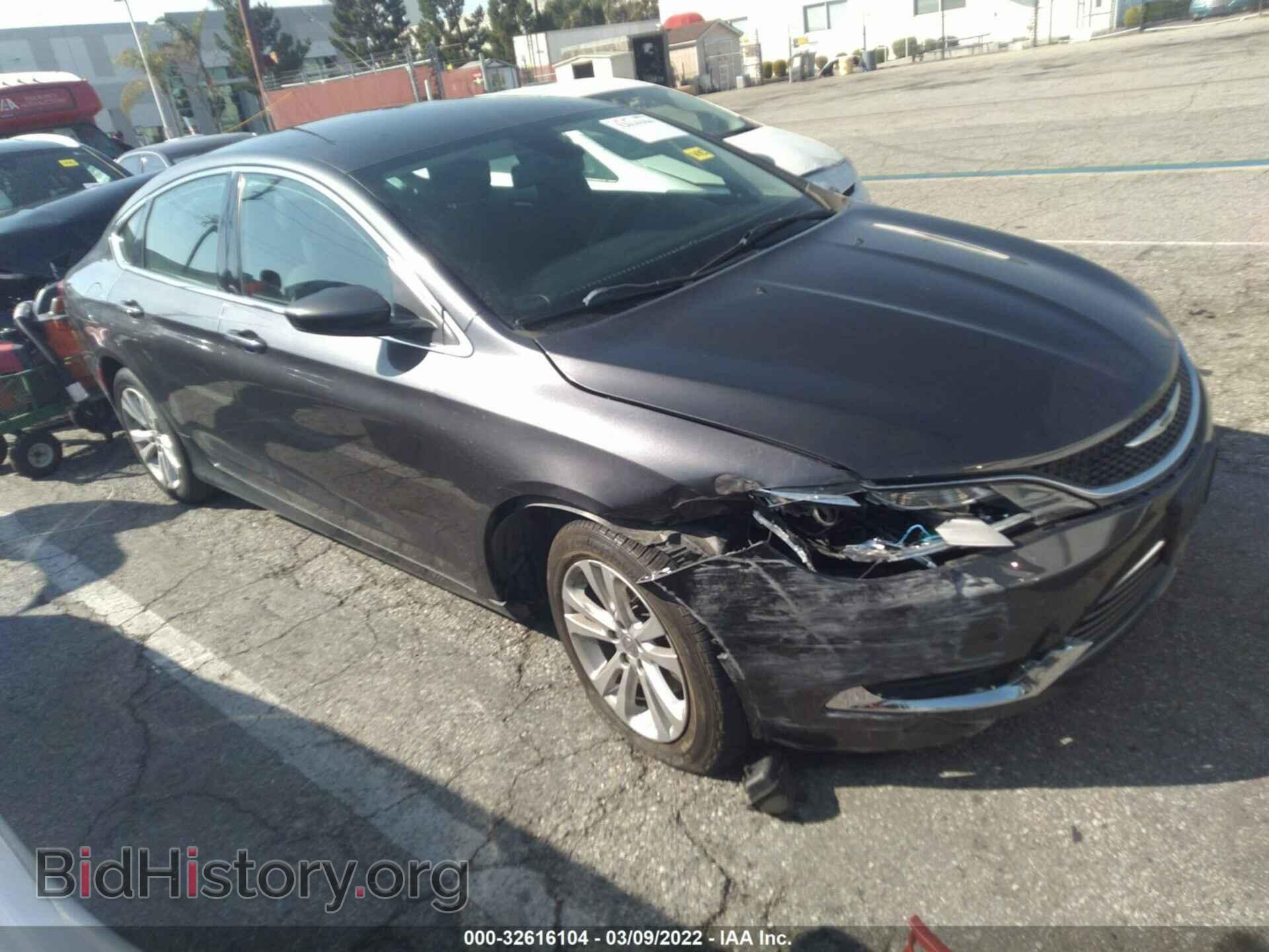 Фотография 1C3CCCAB7FN719963 - CHRYSLER 200 2015