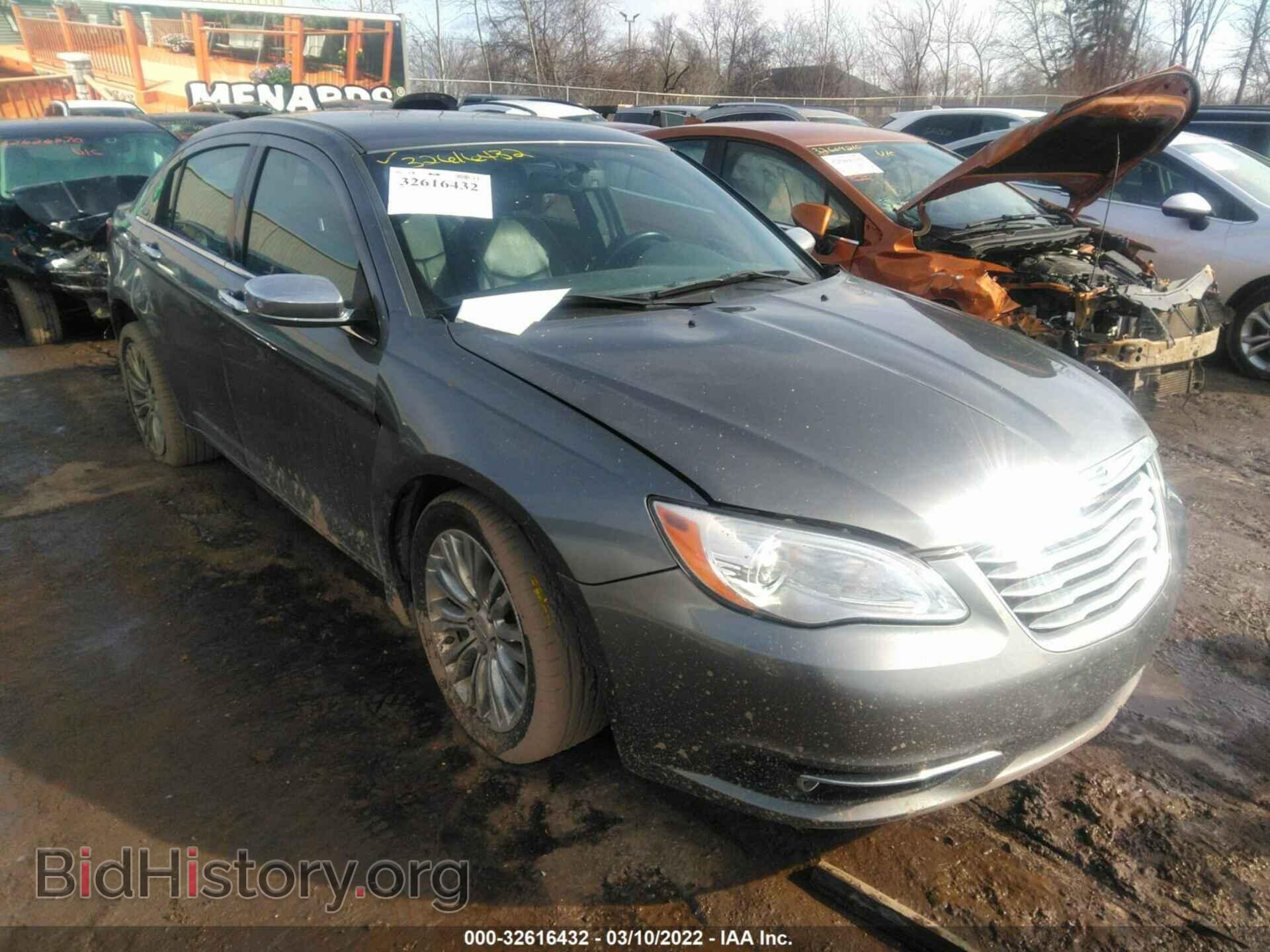 Фотография 1C3CCBCB8CN277679 - CHRYSLER 200 2012