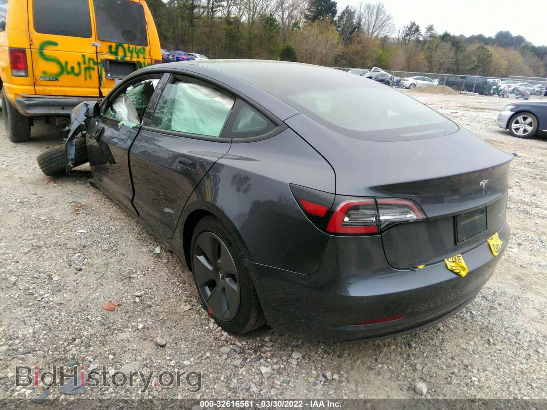 2021 TESLA MODEL 3 - VIN: 5YJ3E1EB6MF048978 - Фото 3