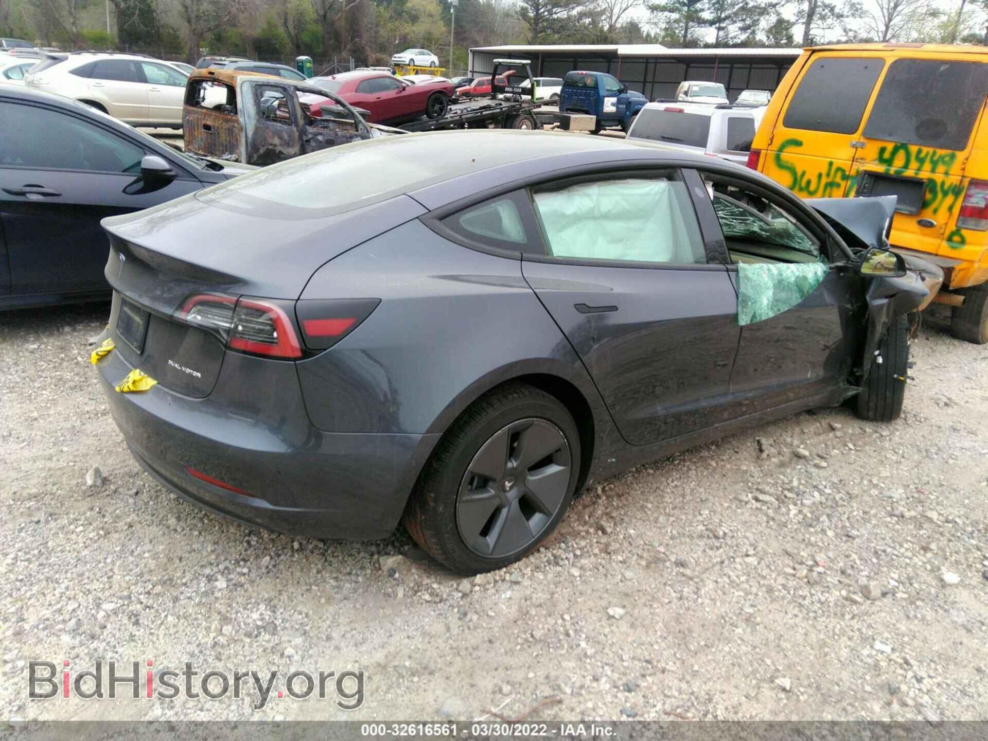 2021 TESLA MODEL 3 - VIN: 5YJ3E1EB6MF048978 - Фото 4