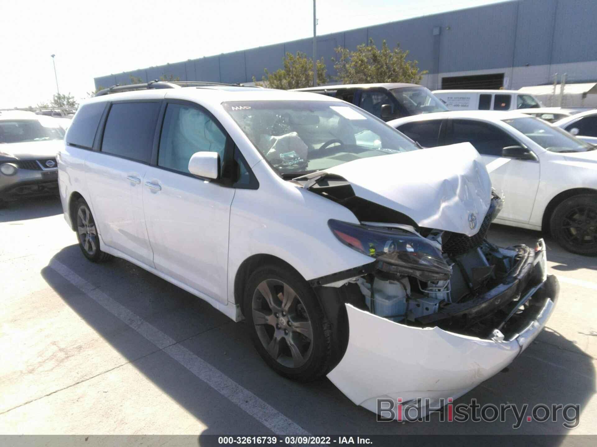 Photo 5TDXK3DC0FS673844 - TOYOTA SIENNA 2015