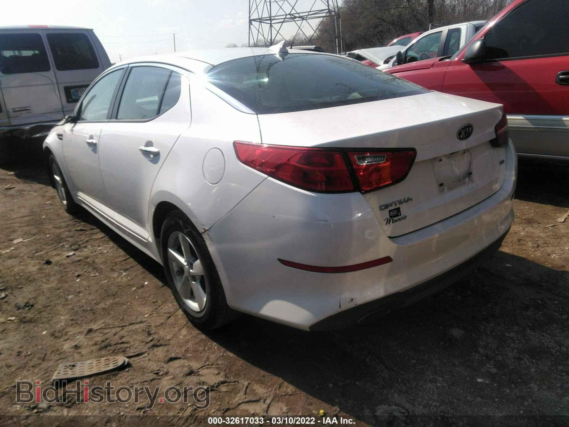 2015 KIA OPTIMA - VIN: KNAGM4A72F5557698 - Фото 3