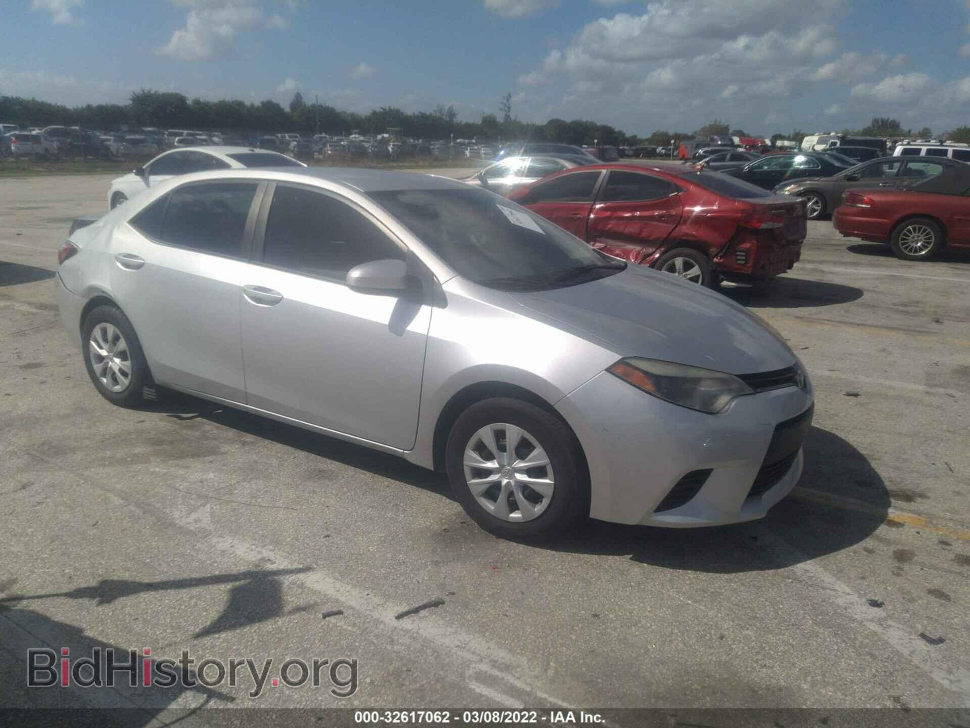 Photo 2T1BURHE7FC238279 - TOYOTA COROLLA 2015