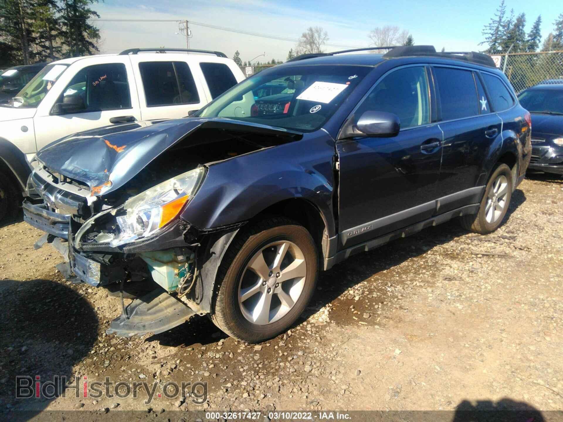 2013 SUBARU OUTBACK - VIN: 4S4BRBBC3D3280918 - Фото 2