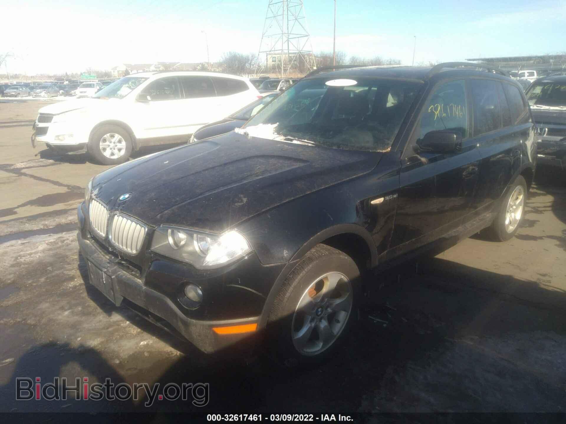 2008 BMW X3 - VIN: WBXPC93428WJ13761 - Фото 2