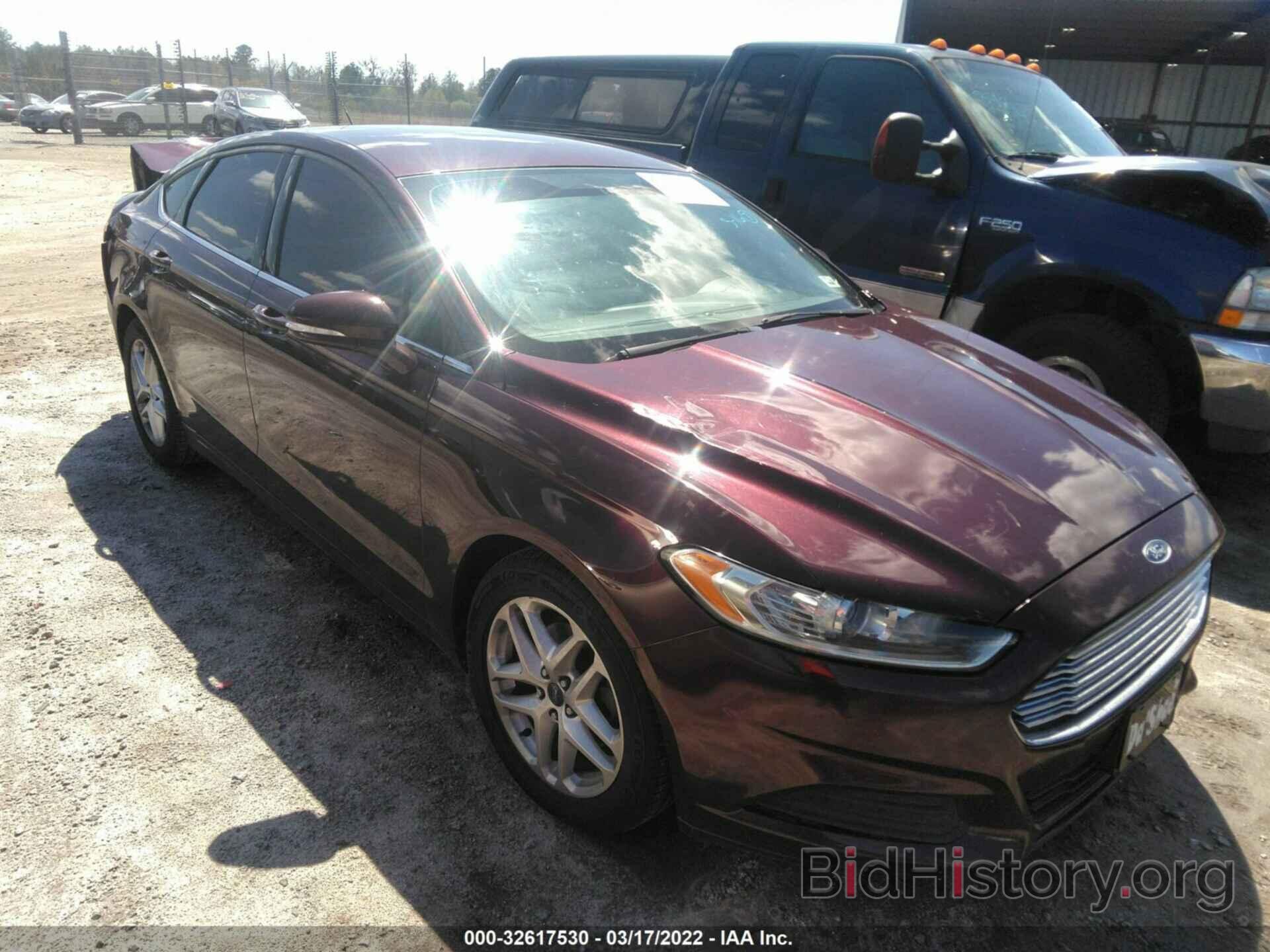 Photo 3FA6P0H79DR167184 - FORD FUSION 2013