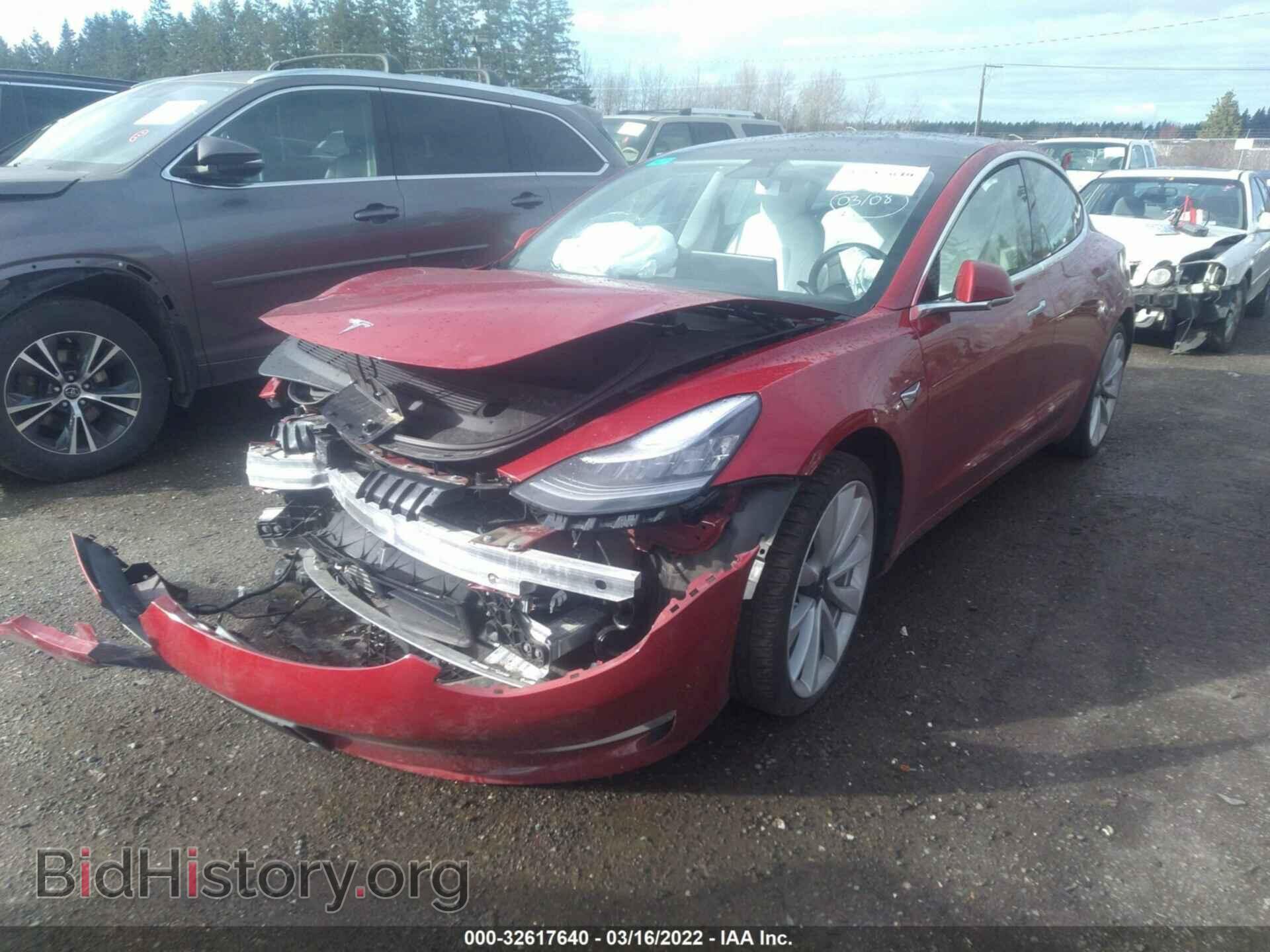 2019 TESLA MODEL 3 - VIN: 5YJ3E1EB9KF528784 - Фото 2