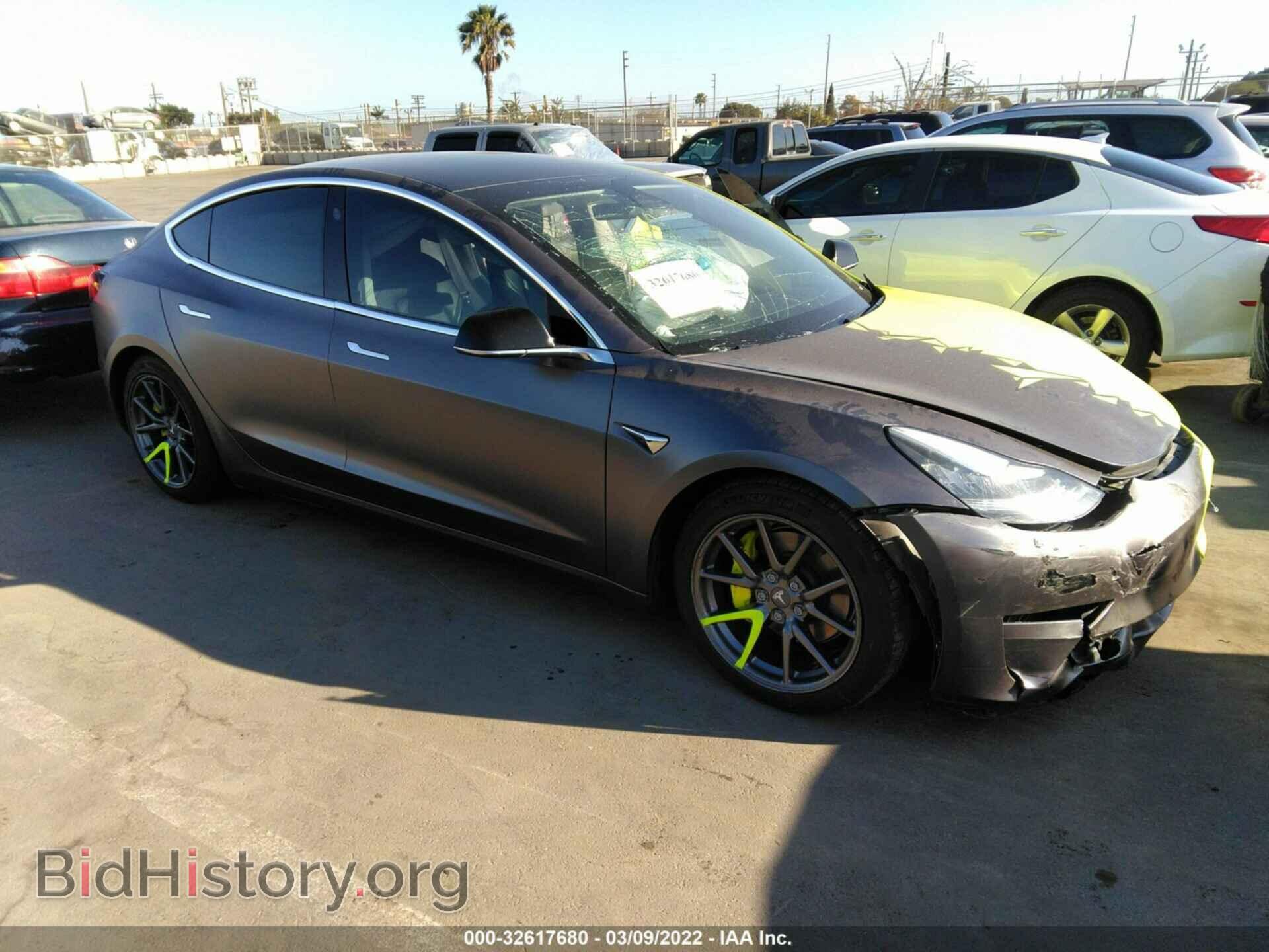 Фотография 5YJ3E1EA3KF306796 - TESLA MODEL 3 2019