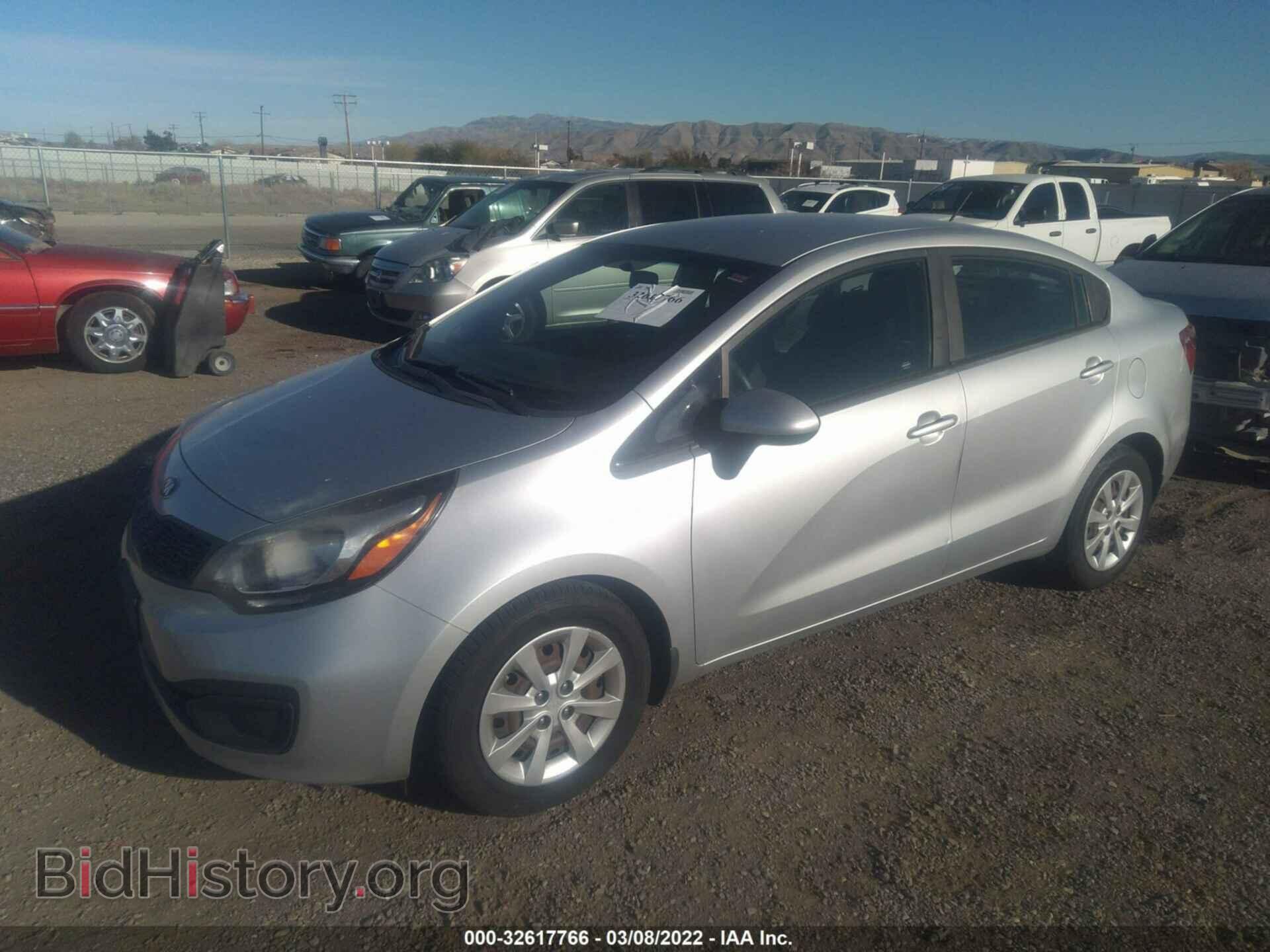 2014 KIA RIO - VIN: KNADM4A32E6335493 - Фото 2