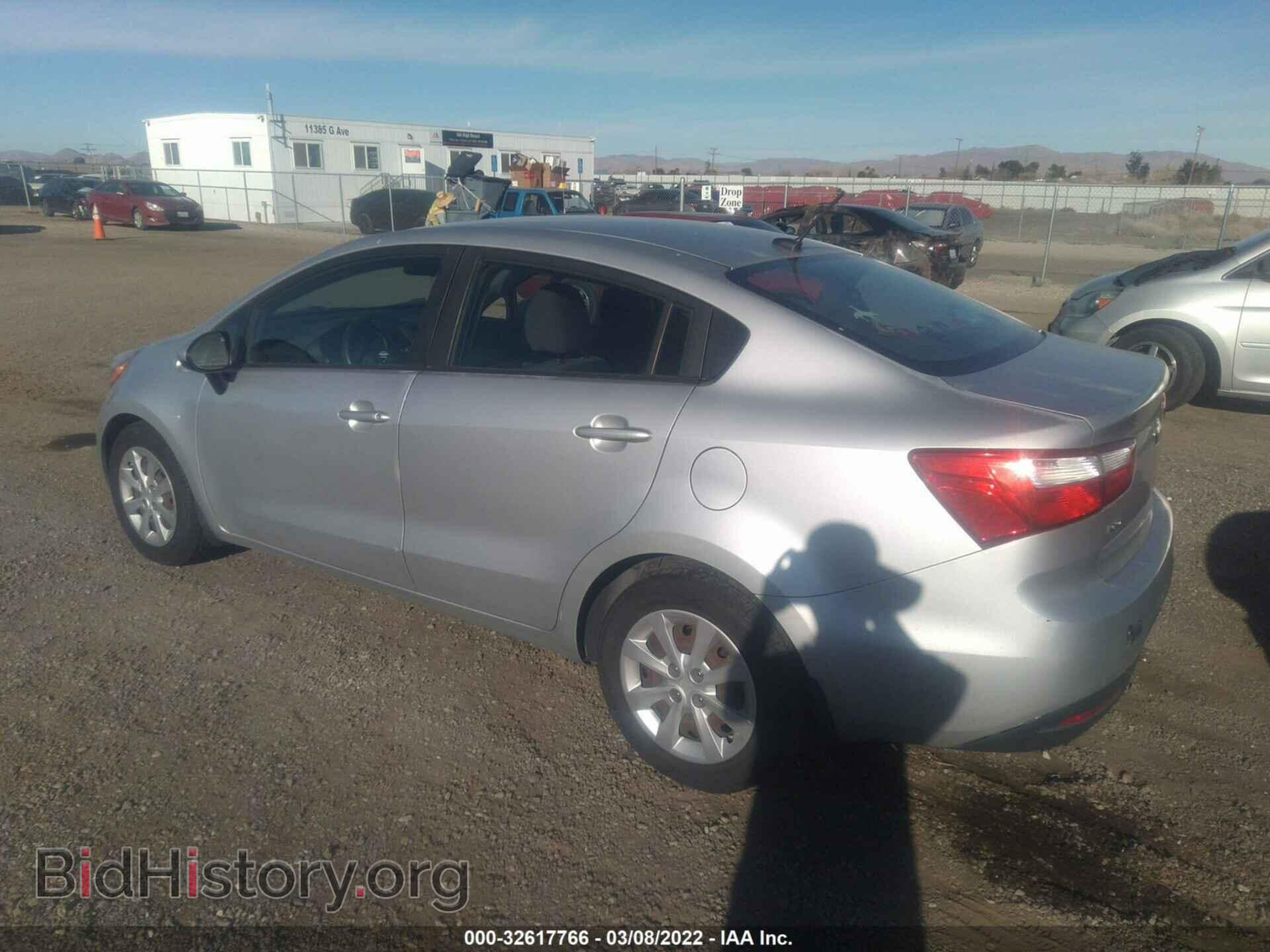 2014 KIA RIO - VIN: KNADM4A32E6335493 - Фото 3