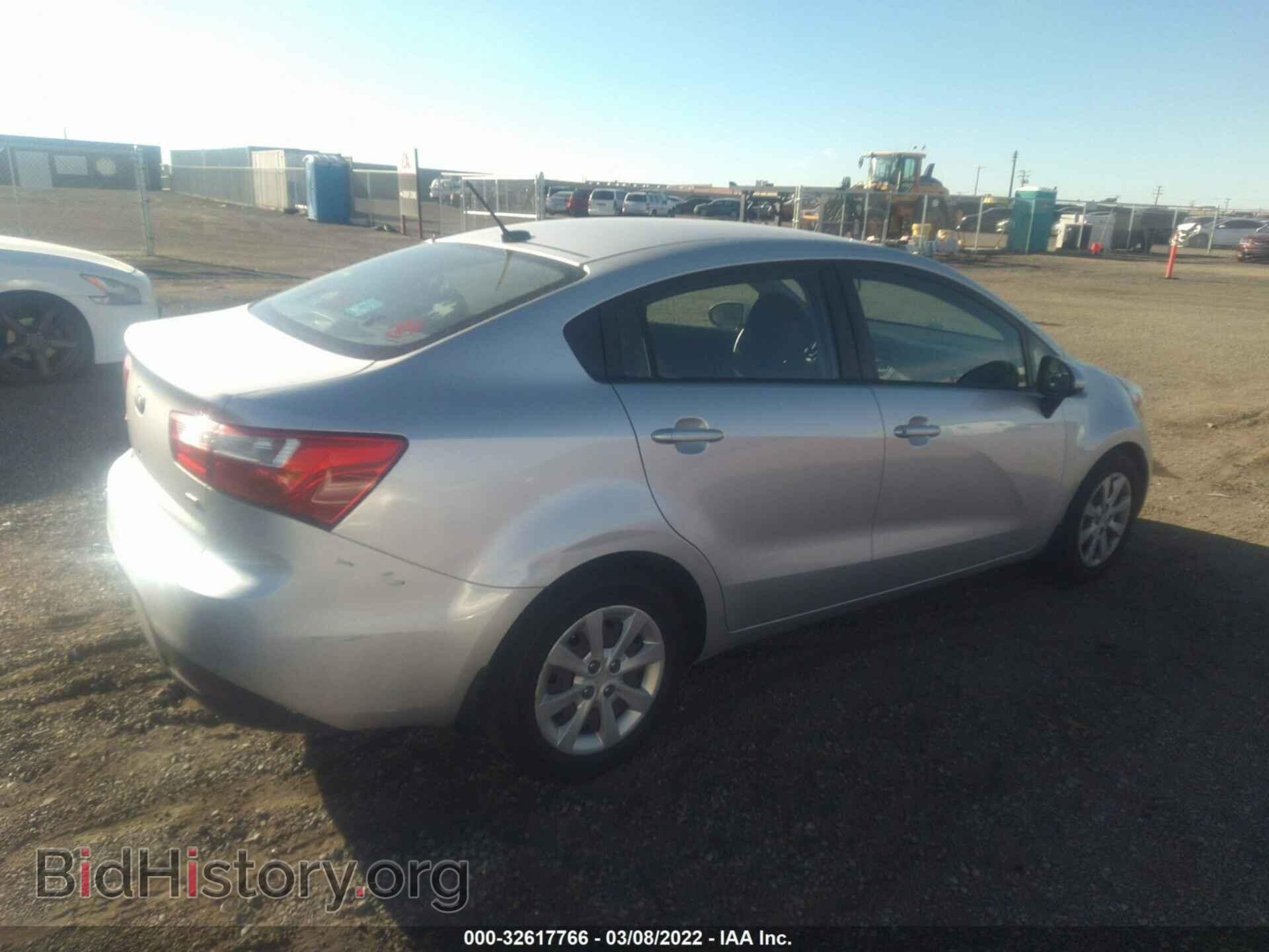 2014 KIA RIO - VIN: KNADM4A32E6335493 - Фото 4