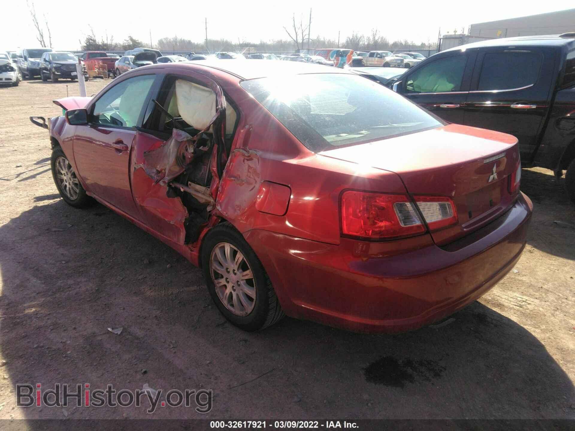 2009 MITSUBISHI GALANT - VIN: 4A3AB36F09E034304 - Фото 3