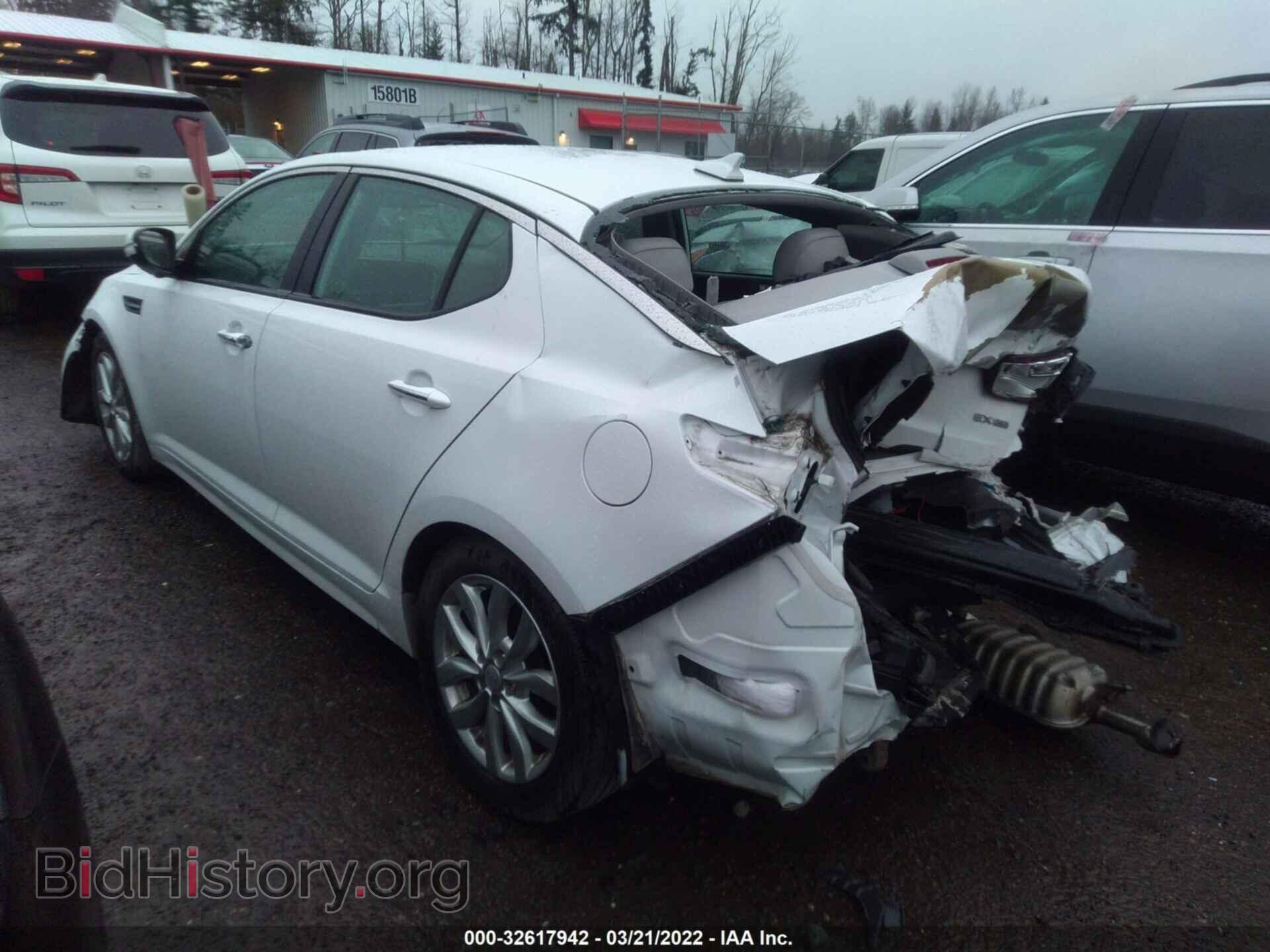2015 KIA OPTIMA - VIN: 5XXGN4A78FG409440 - Фото 3