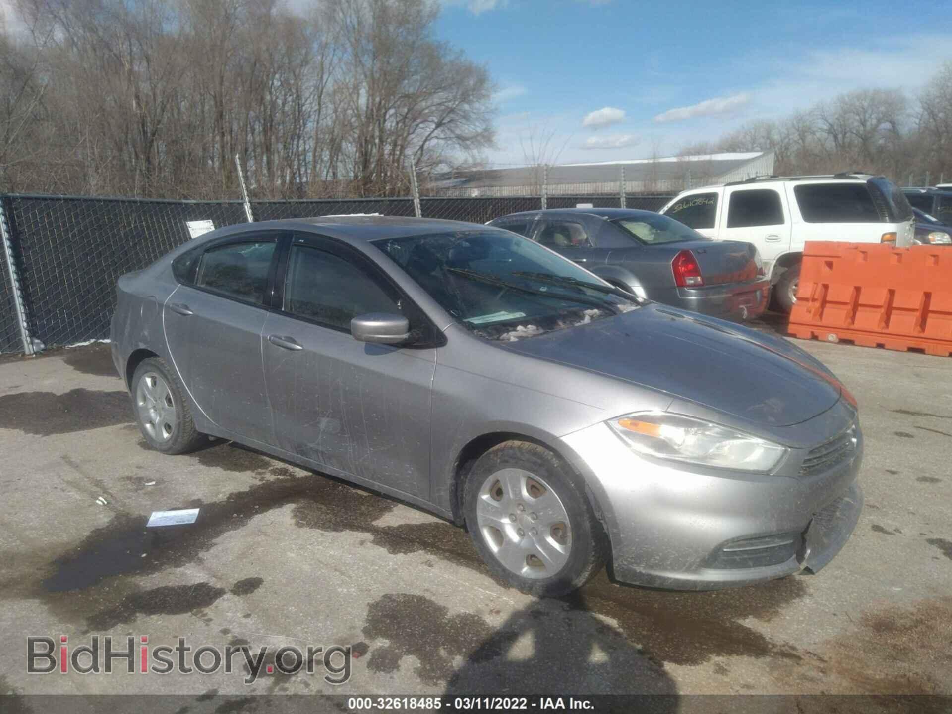 Фотография 1C3CDFAA2FD299525 - DODGE DART 2015
