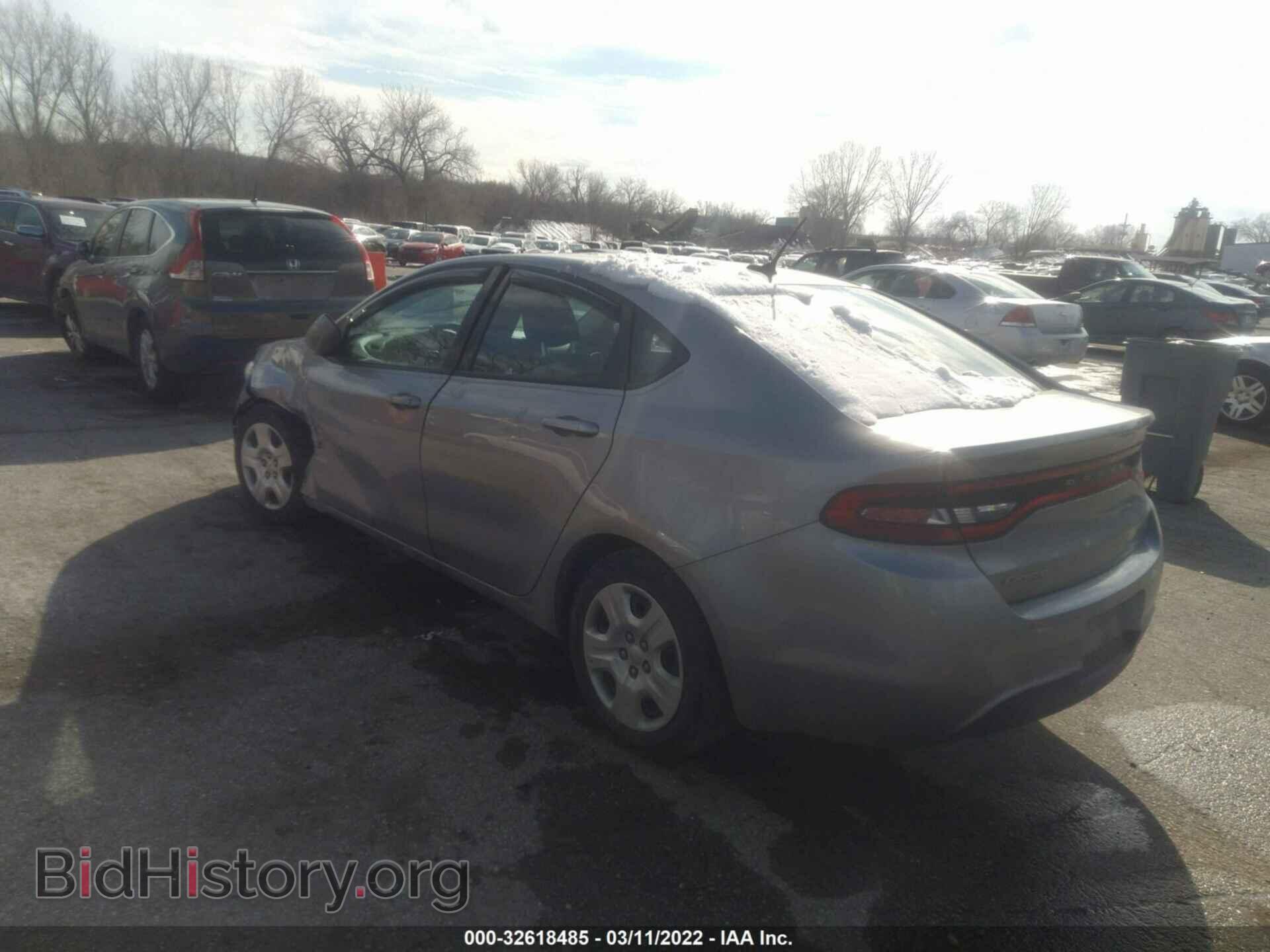 2015 DODGE DART - VIN: 1C3CDFAA2FD299525 - Фото 3