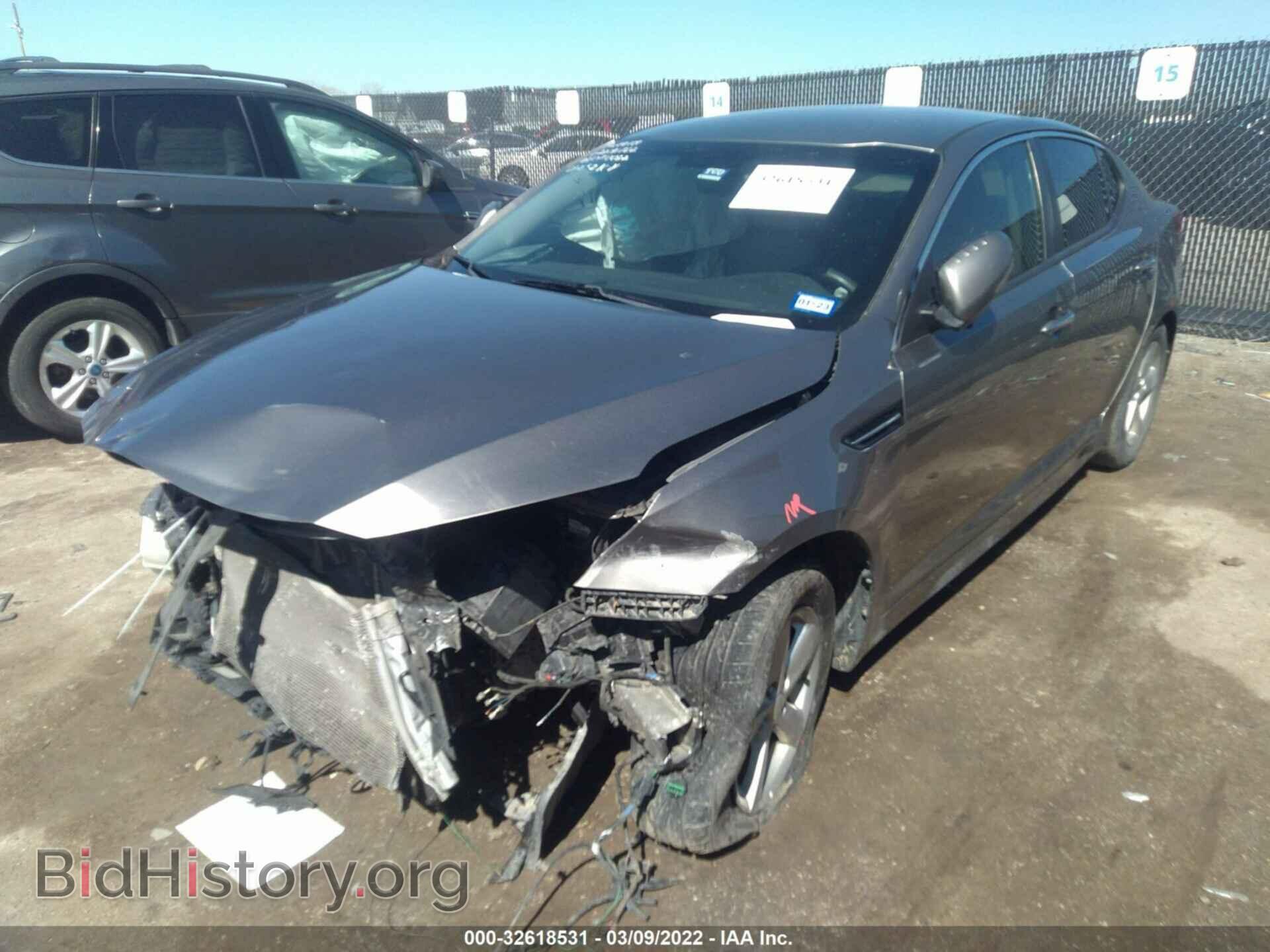 2014 KIA OPTIMA - VIN: 5XXGM4A73EG317458 - Фото 2
