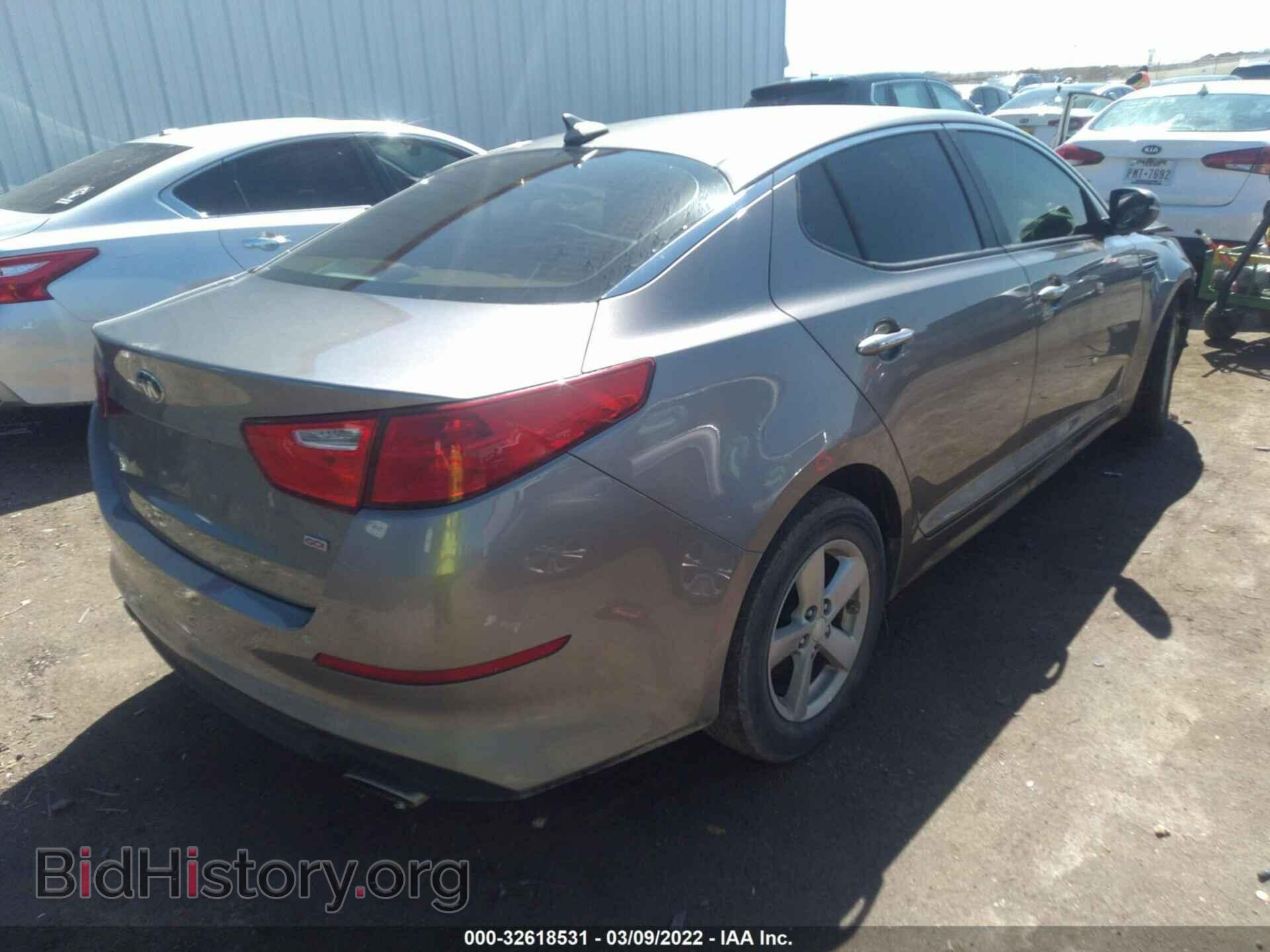 2014 KIA OPTIMA - VIN: 5XXGM4A73EG317458 - Фото 4