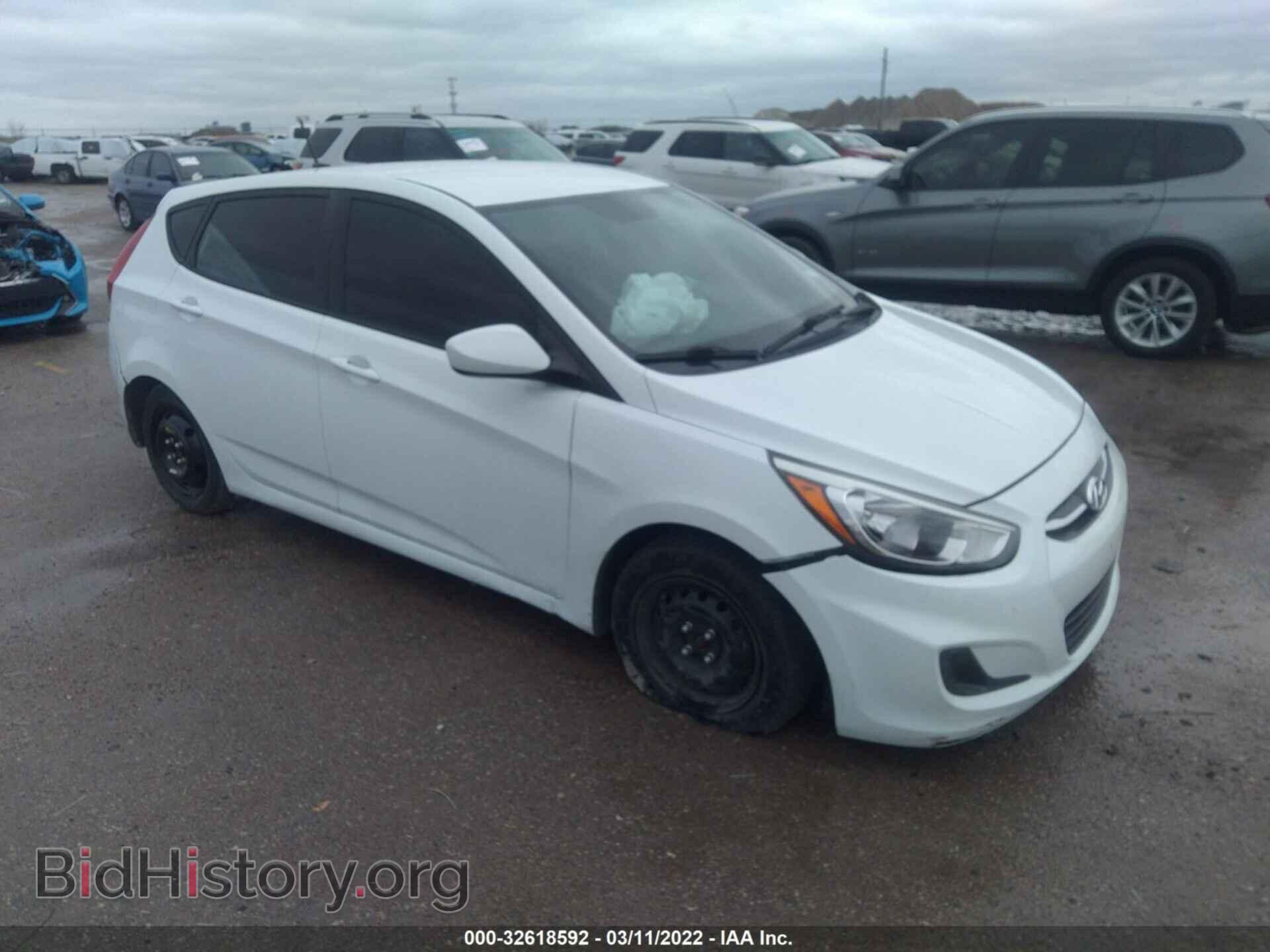 Photo KMHCT5AEXHU301080 - HYUNDAI ACCENT 2017