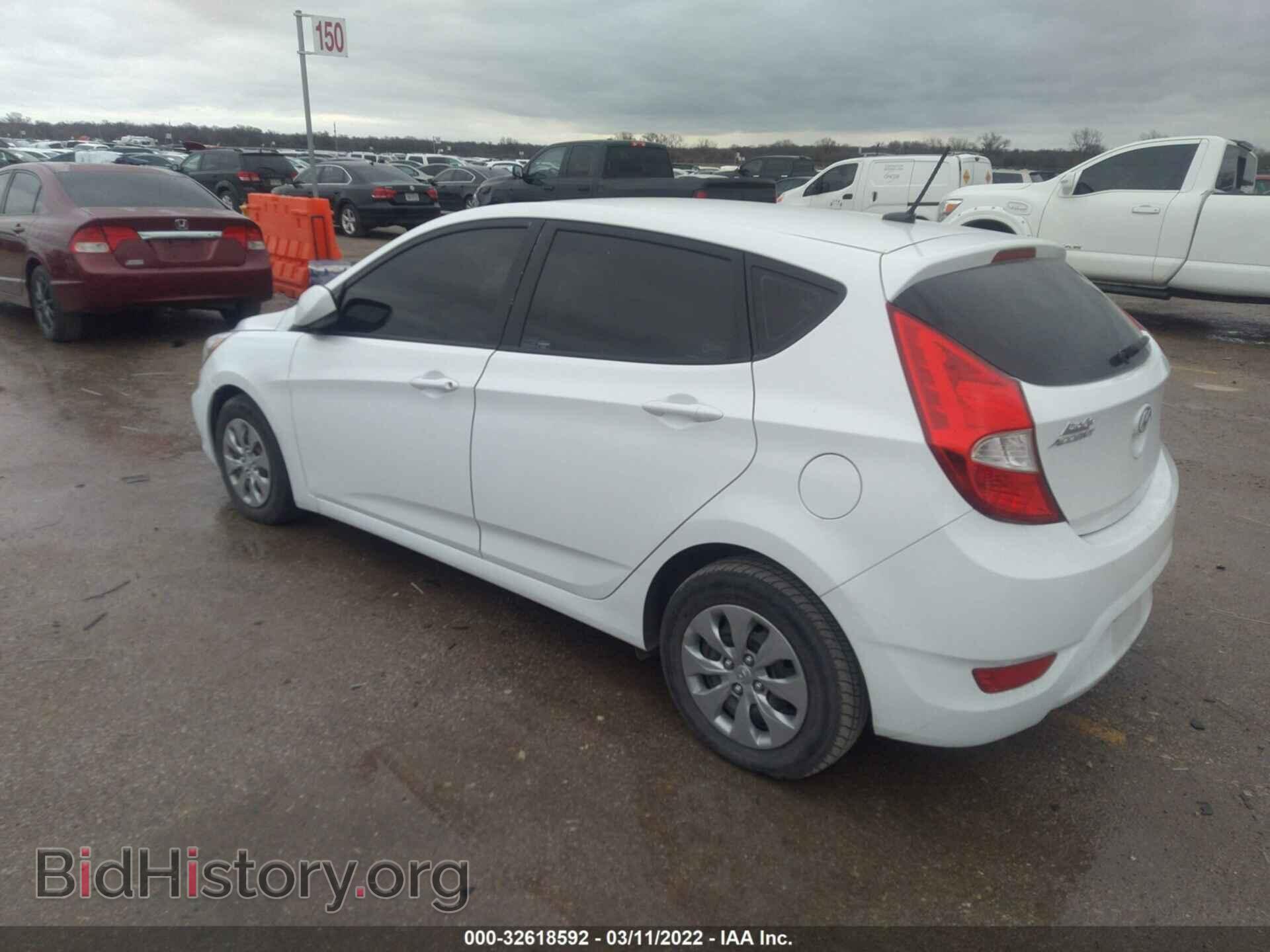 2017 HYUNDAI ACCENT - VIN: KMHCT5AEXHU301080 - Фото 3