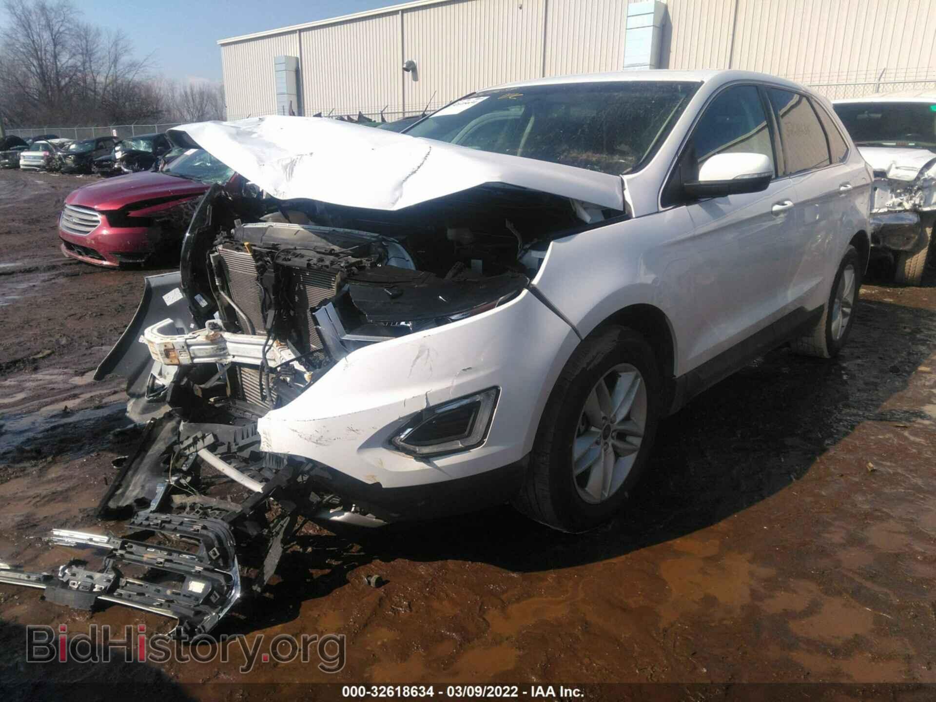 2015 FORD EDGE - VIN: 2FMTK4J94FBB17353 - Фото 2