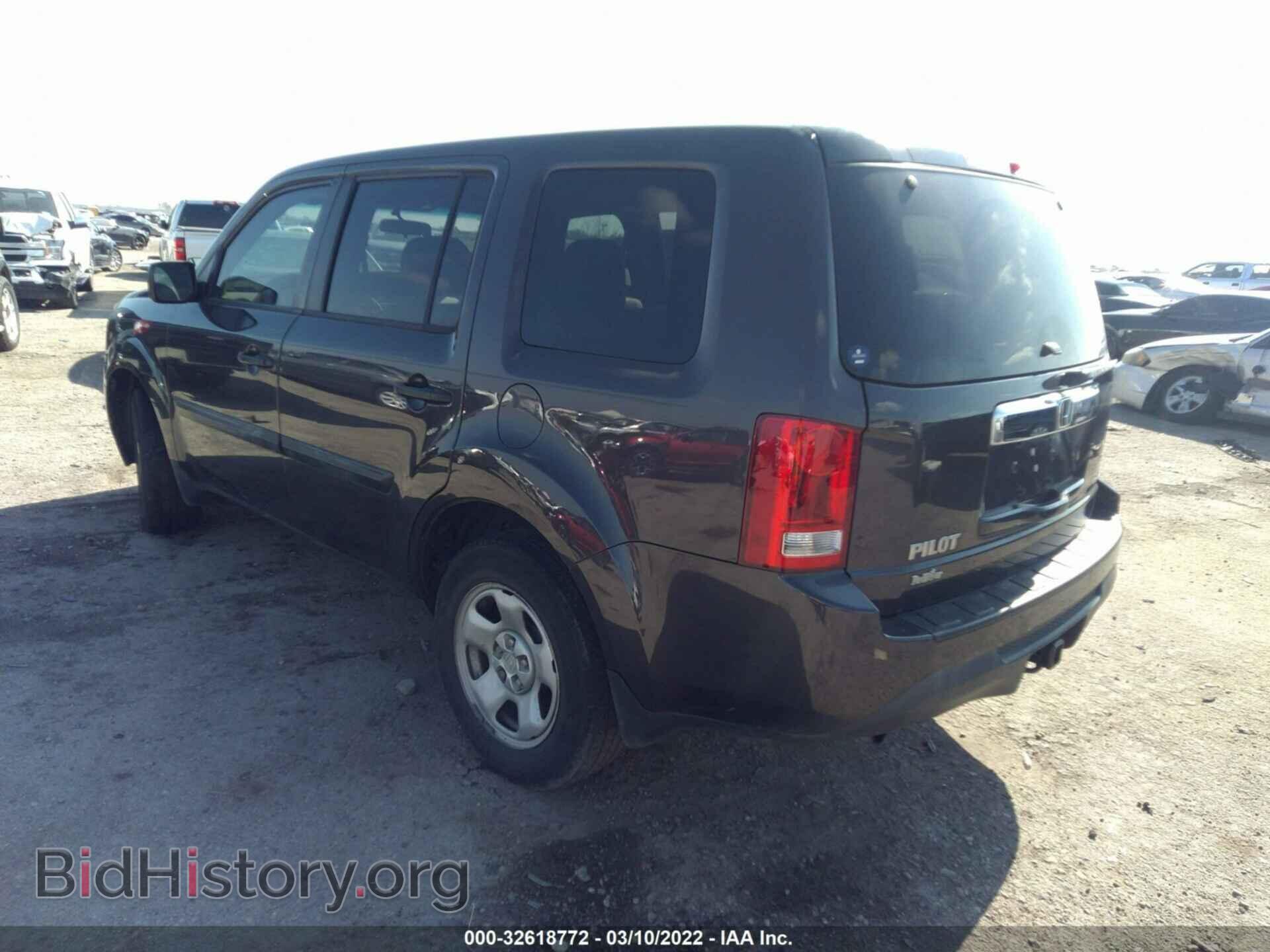 2013 HONDA PILOT - VIN: 5FNYF3H22DB027992 - Фото 3