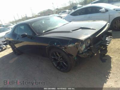 2019 Dodge CHALLENGER SXT, черный — VIN 2C3CDZAG7KH621417, IAAI