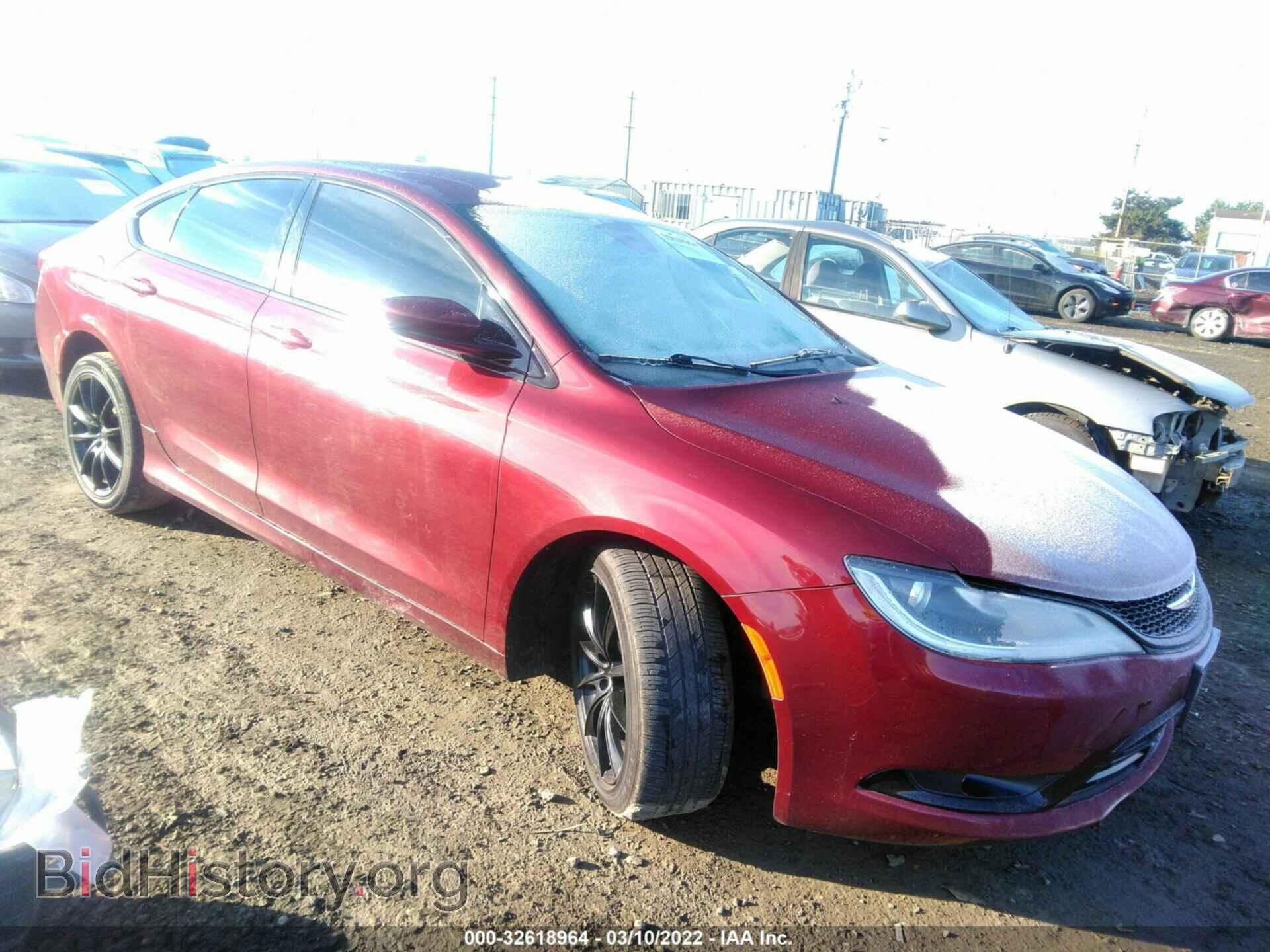 Фотография 1C3CCCBG3FN532617 - CHRYSLER 200 2015