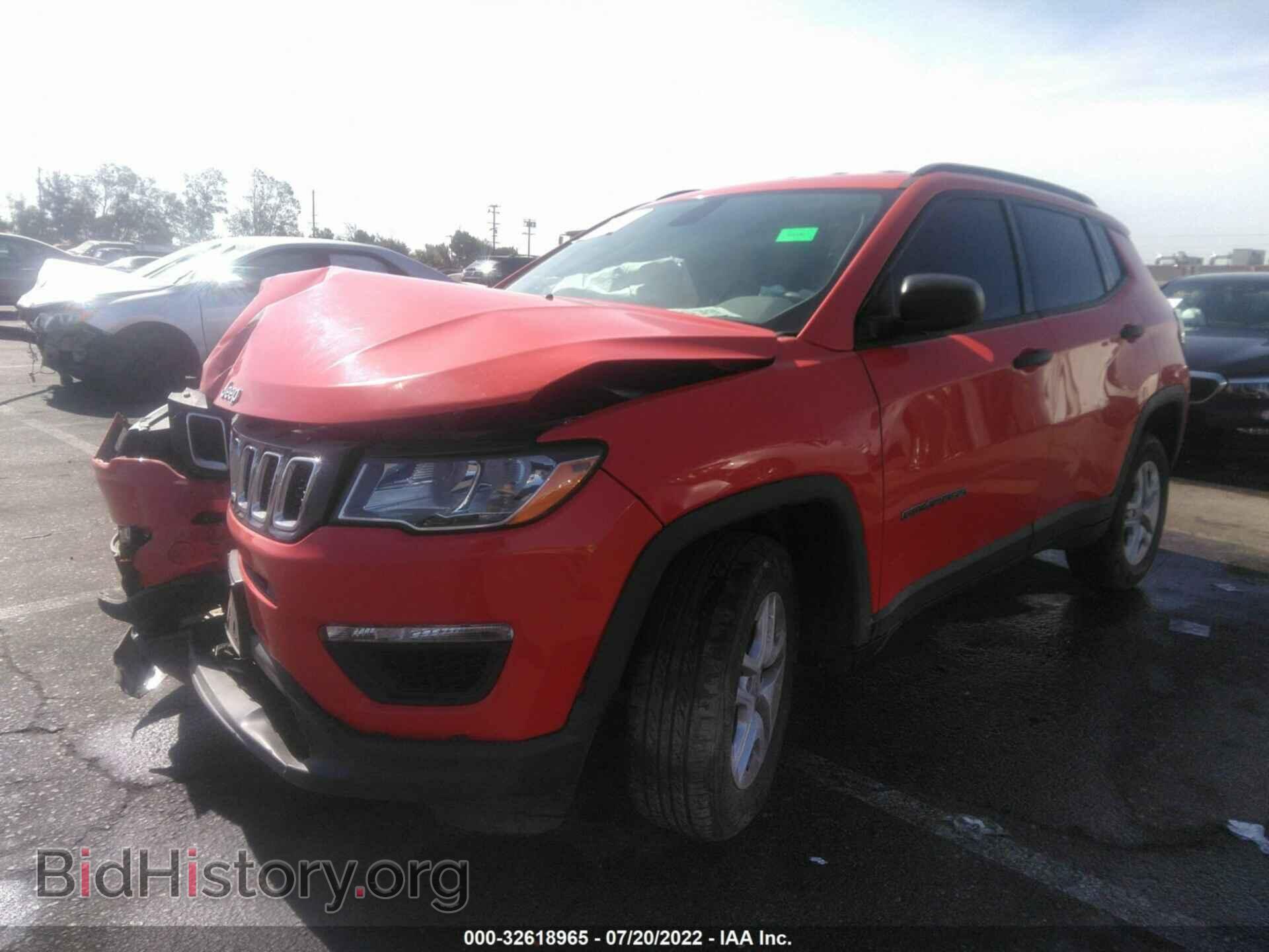 2017 JEEP COMPASS - VIN: 3C4NJCABXHT668326 - Фото 2