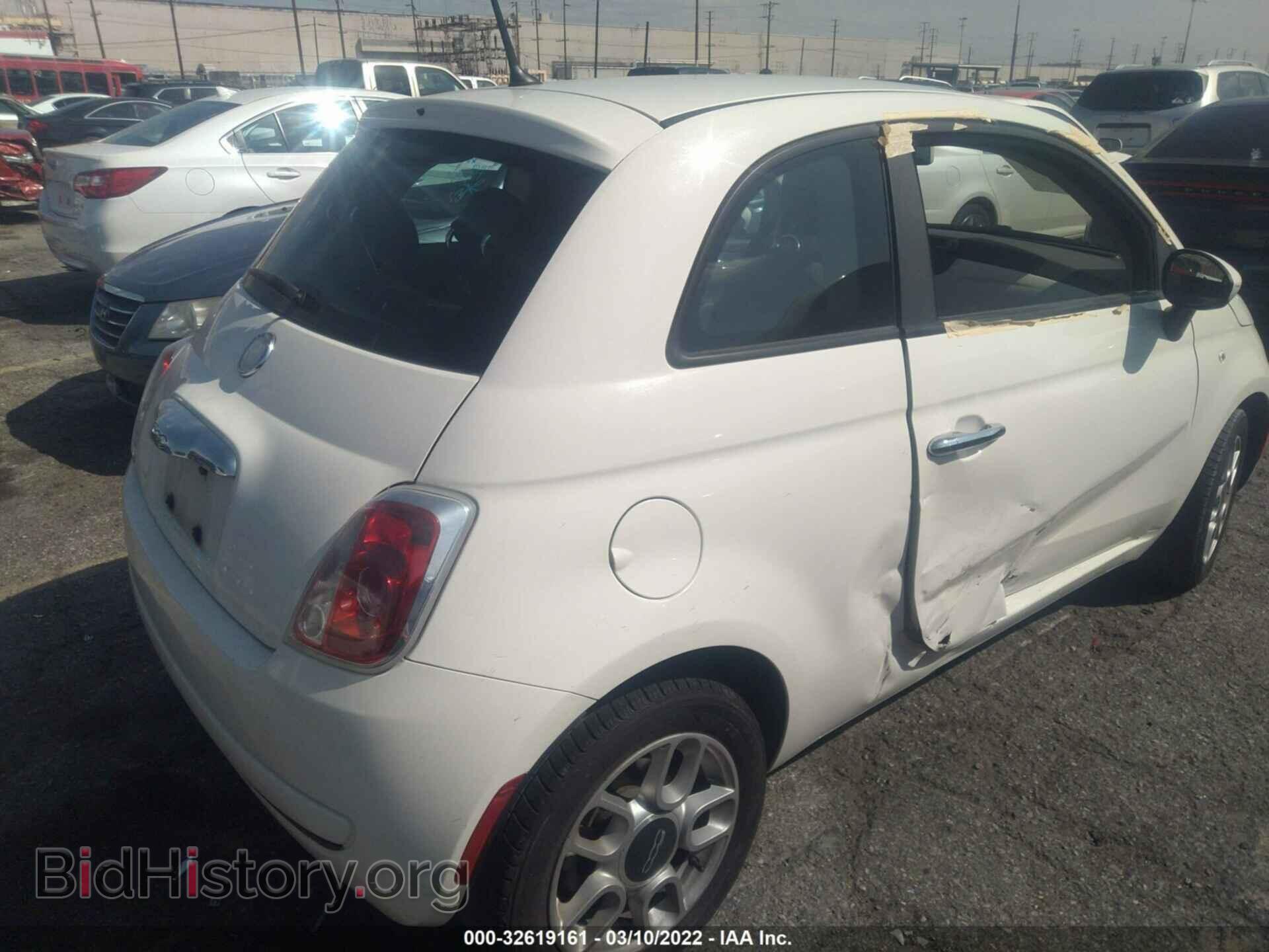 2012 FIAT 500 - VIN: 3C3CFFAR8CT124881 - Фото 4