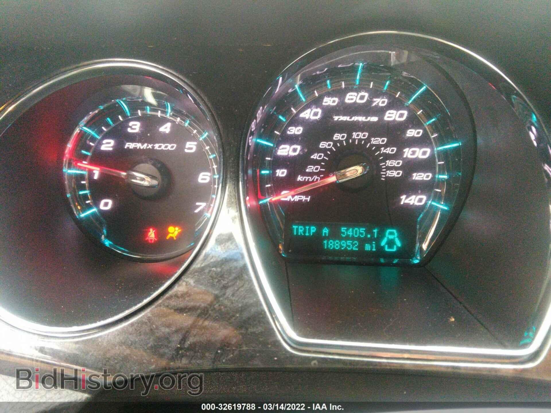 2012 FORD TAURUS - VIN: 1FAHP2FWXCG100954 - Фото 7