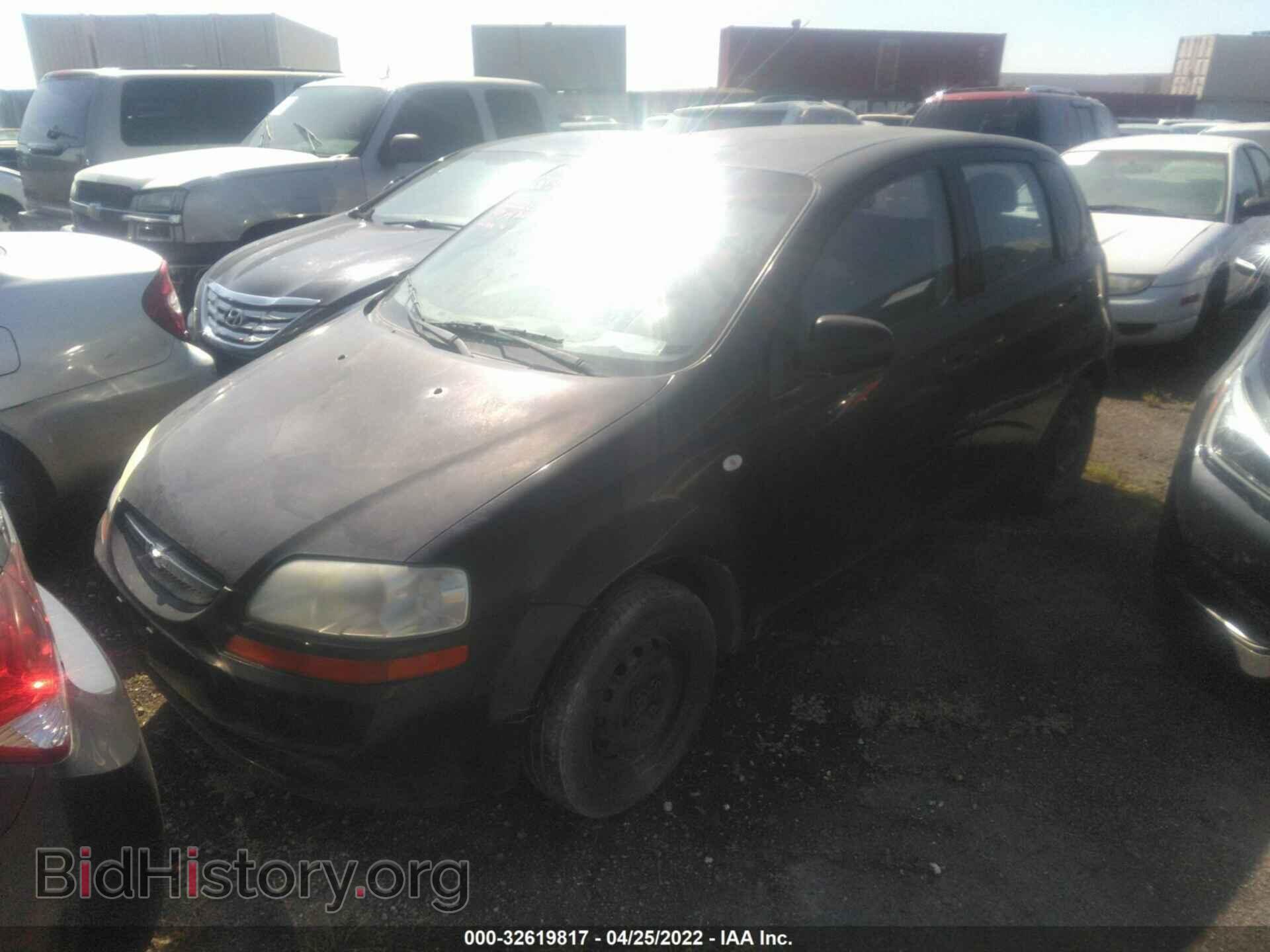 2006 CHEVROLET AVEO - VIN: KL1TD66666B526072 - Фото 2