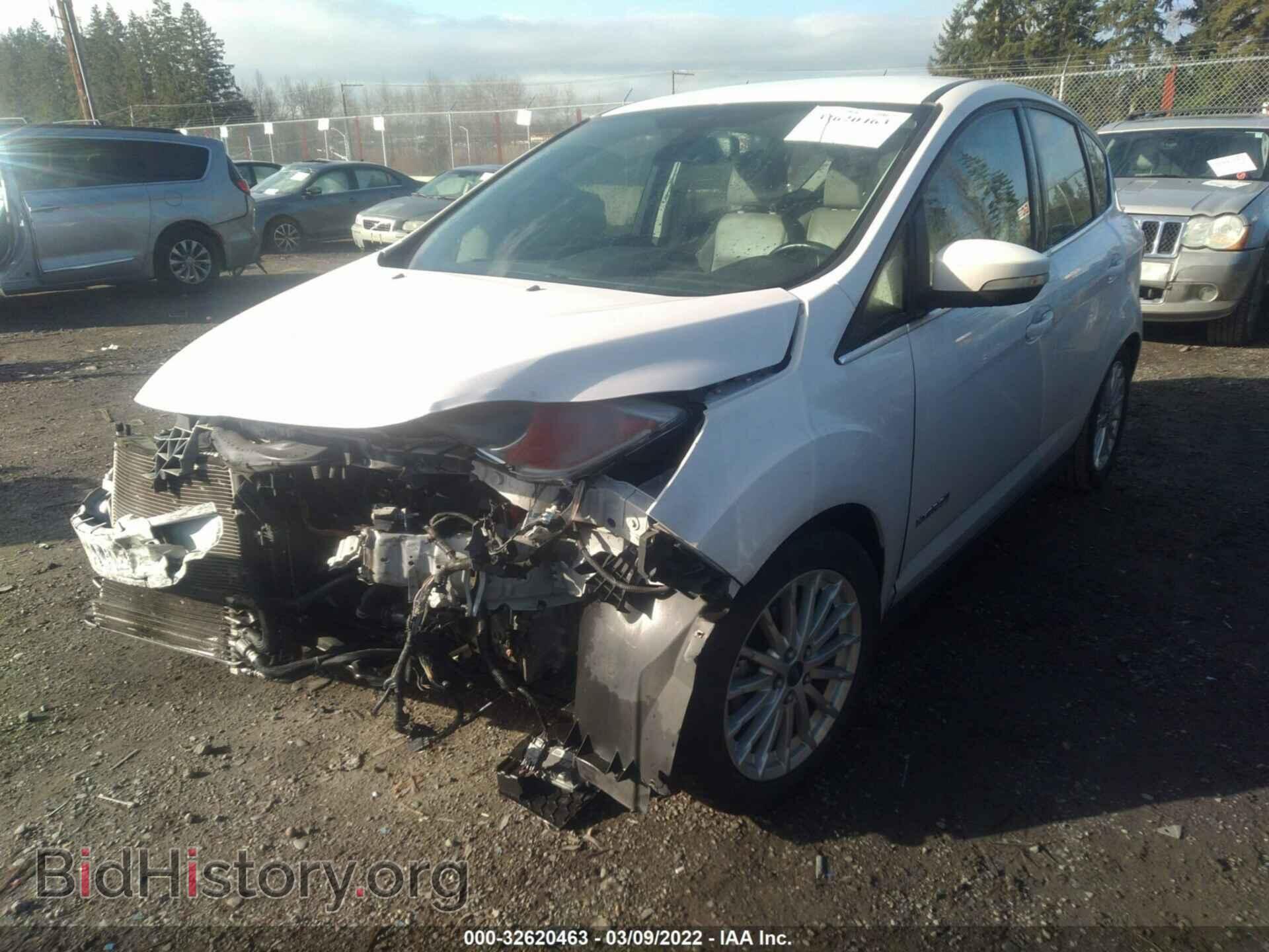 2013 FORD C-MAX HYBRID - VIN: 1FADP5BU3DL512758 - Фото 2