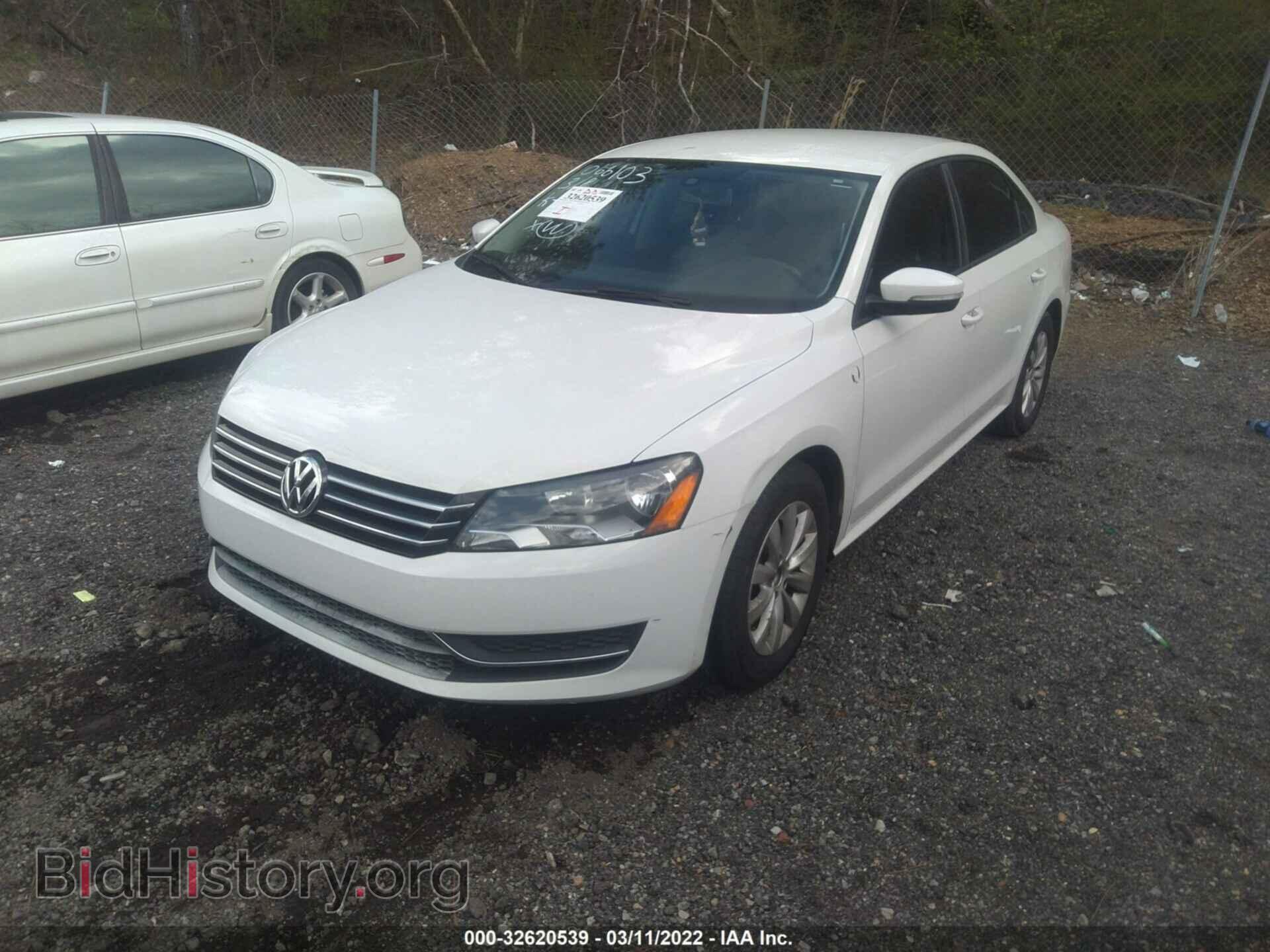2014 VOLKSWAGEN PASSAT - VIN: 1VWAT7A38EC066103 - Фото 2