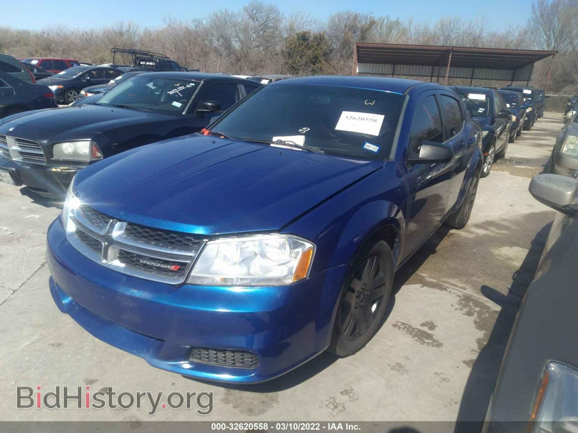 2012 DODGE AVENGER - VIN: 1C3CDZAB4CN232814 - Фото 2