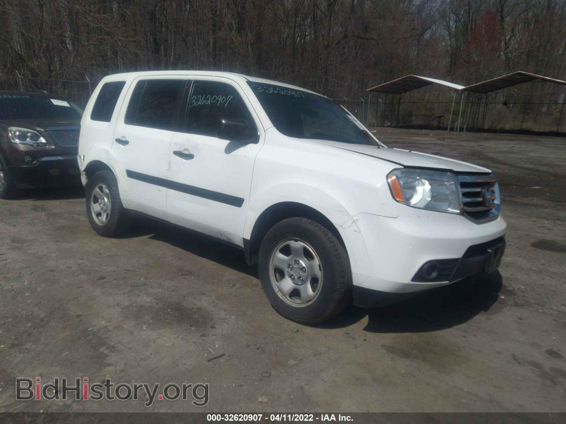 Фотография 5FNYF4H29EB011571 - HONDA PILOT 2014