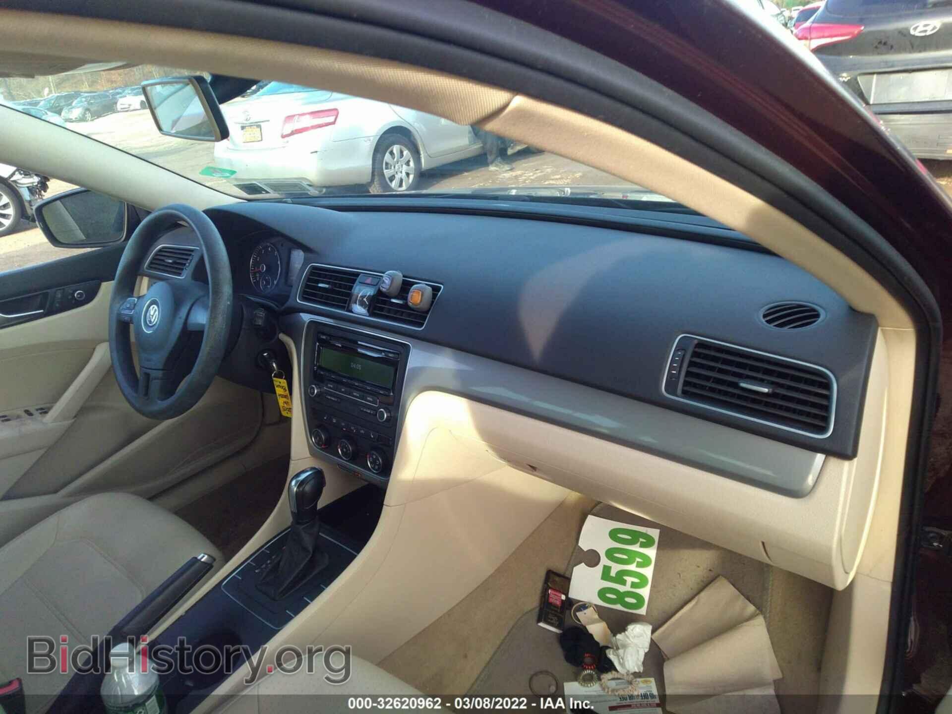 2013 VOLKSWAGEN PASSAT - VIN: 1VWAP7A38DC149808 - Фото 5