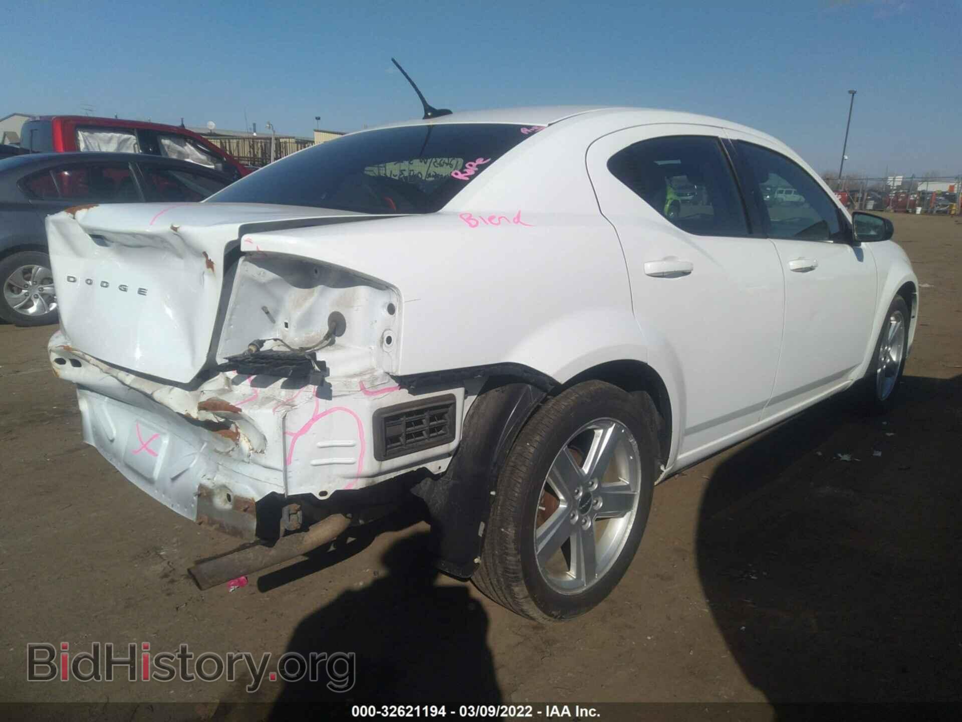 2013 DODGE AVENGER - VIN: 1C3CDZAB4DN551213 - Фото 4