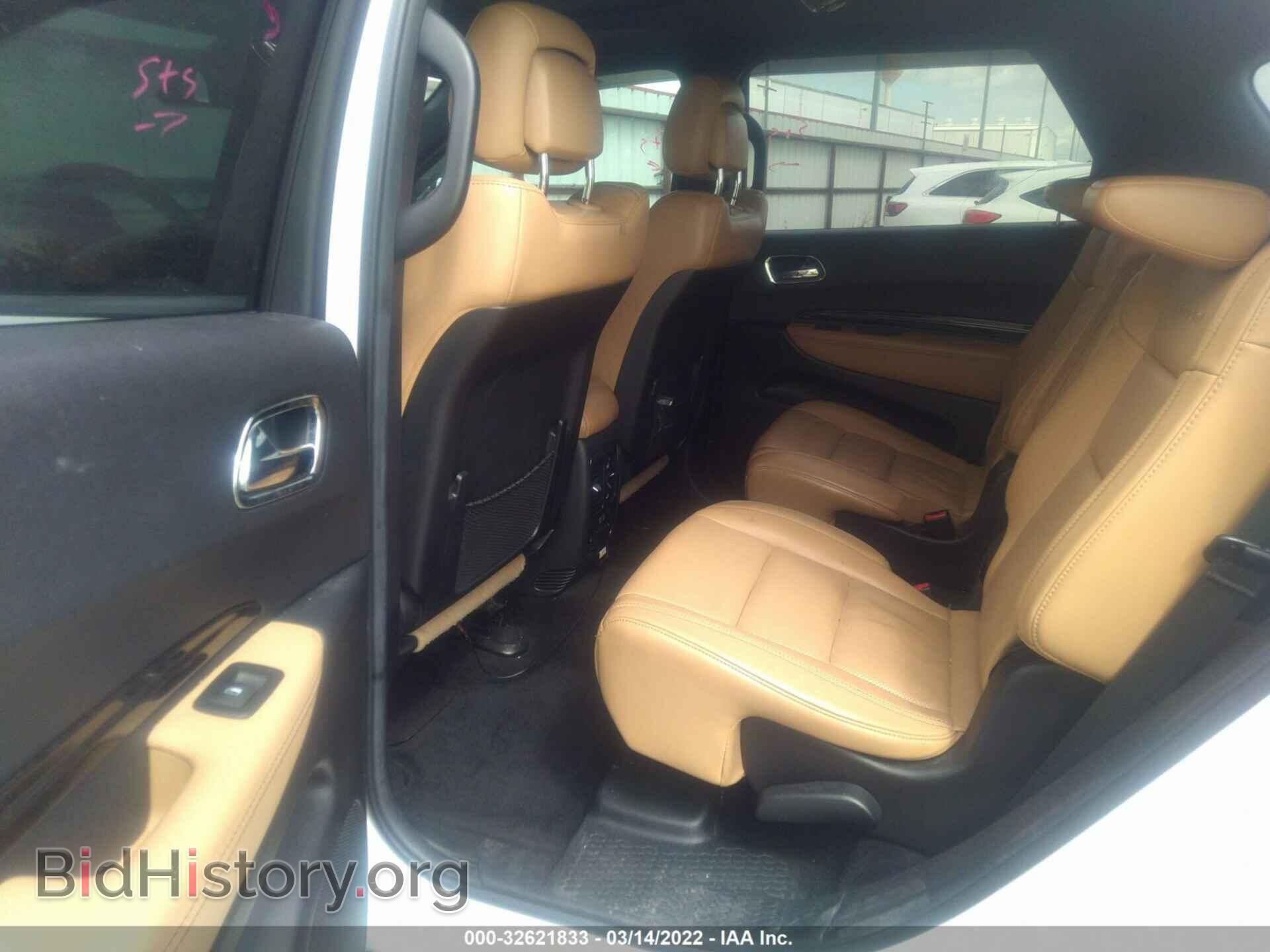 2014 DODGE DURANGO - VIN: 1C4RDHEG8EC468015 - Photo 8